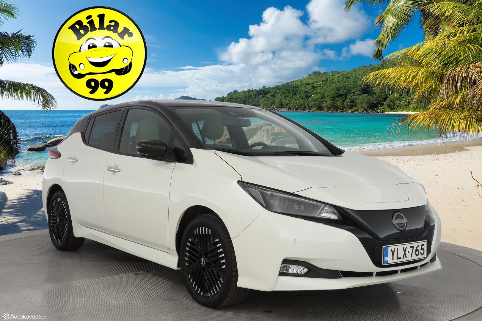 Nissan Leaf 2023 Business 360 MY22 39kWh FI - 360-Kamera / Lämpöpumppu / Ada.Vakkari / Keyless / Navi