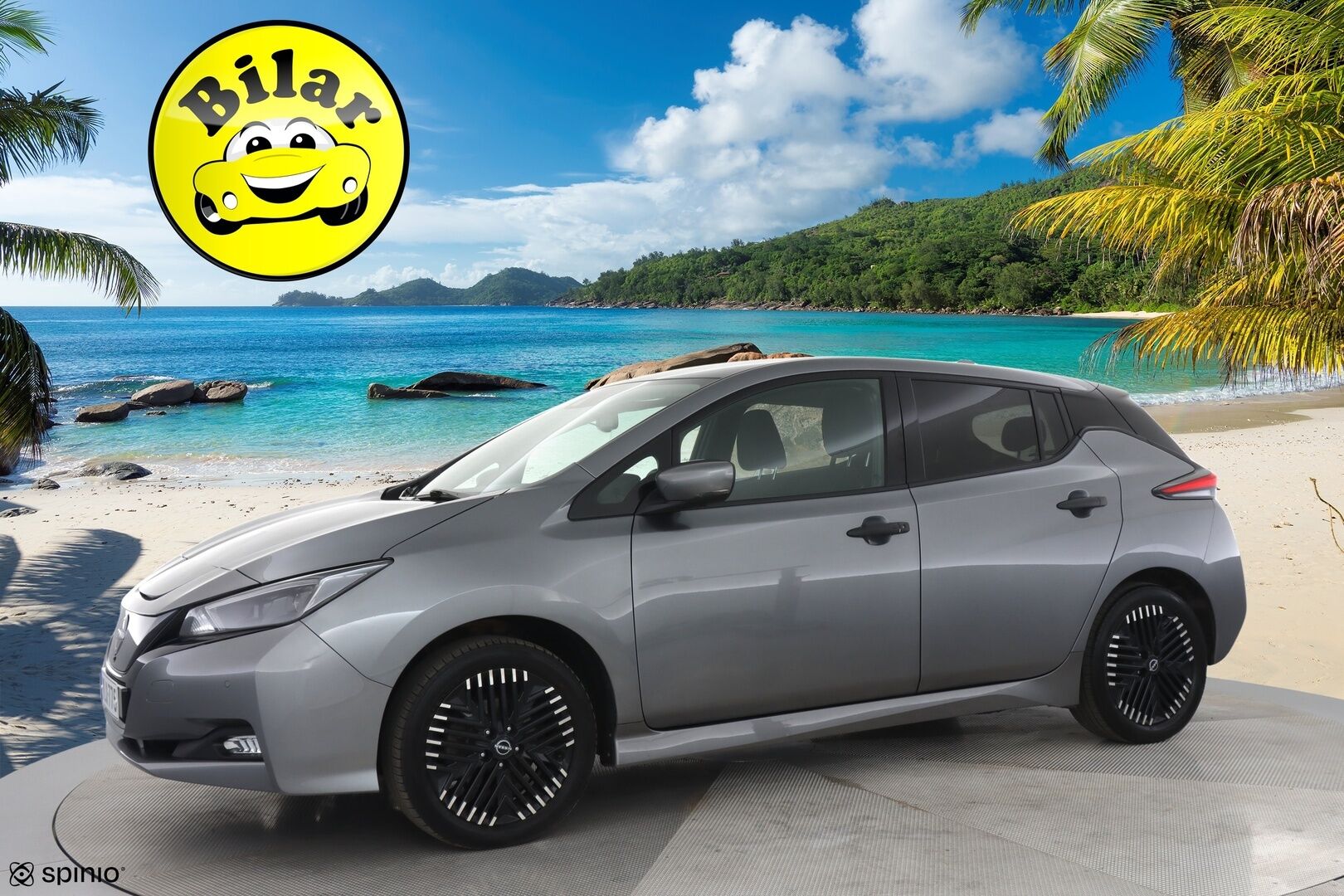 Nissan Leaf 2023 e+ N-Connecta MY22 59 kWh LED FI - 1.om Suomi-auto | P. kamera | Navi | Bluetooth | 2x aluvanteet | Tutkat | ACC