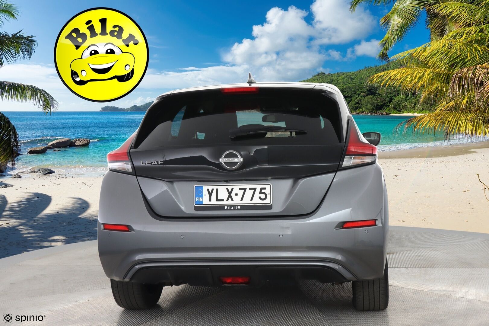 Nissan Leaf 2023 e+ N-Connecta MY22 59 kWh LED FI - 1.om Suomi-auto | P. kamera | Navi | Bluetooth | 2x aluvanteet | Tutkat | ACC