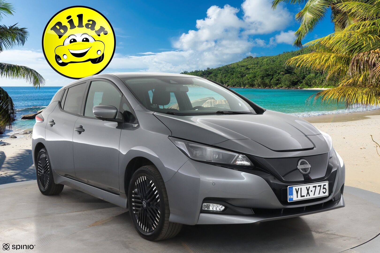 Nissan Leaf 2023 e+ N-Connecta MY22 59 kWh LED FI - 1.om Suomi-auto | P. kamera | Navi | Bluetooth | 2x aluvanteet | Tutkat | ACC