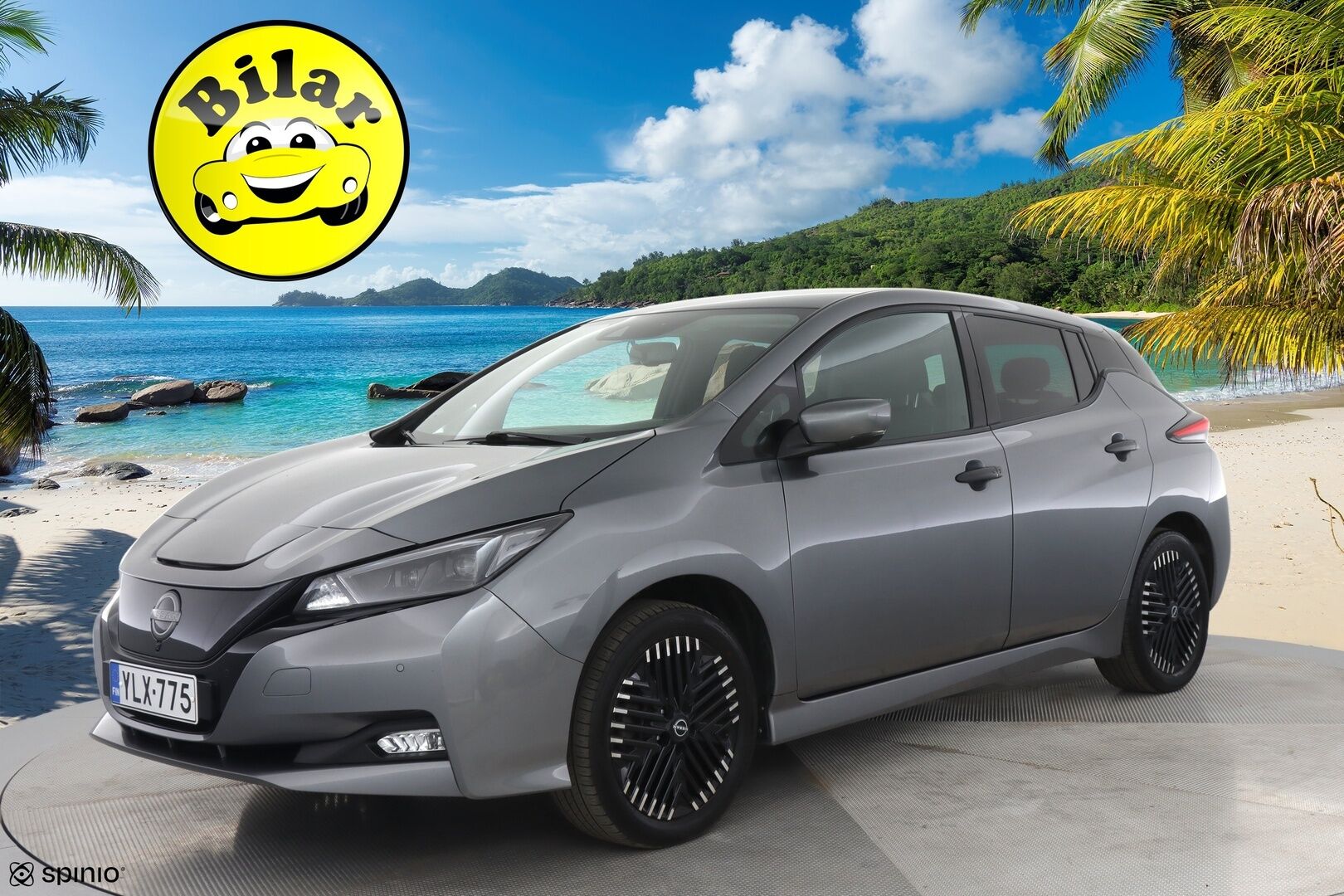 Nissan Leaf 2023 e+ N-Connecta MY22 59 kWh LED FI - 1.om Suomi-auto | P. kamera | Navi | Bluetooth | 2x aluvanteet | Tutkat | ACC