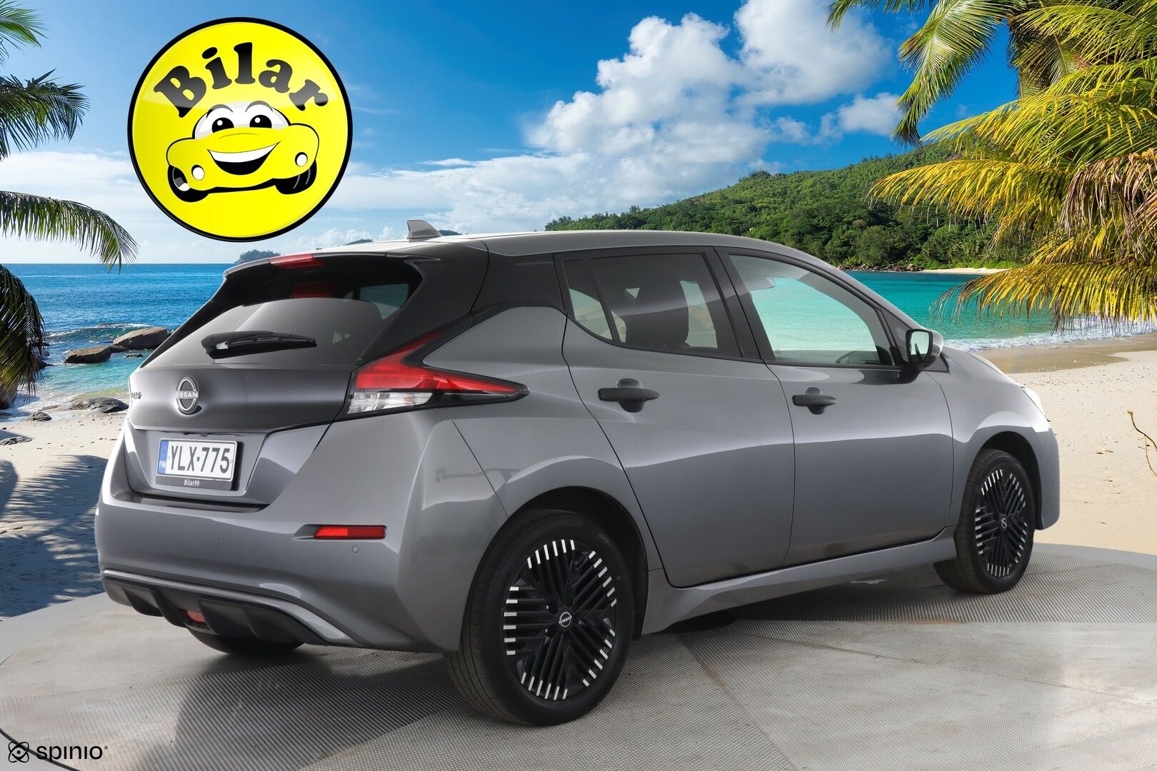 Nissan Leaf 2023 e+ N-Connecta MY22 59 kWh LED FI - 1.om Suomi-auto | P. kamera | Navi | Bluetooth | 2x aluvanteet | Tutkat | ACC