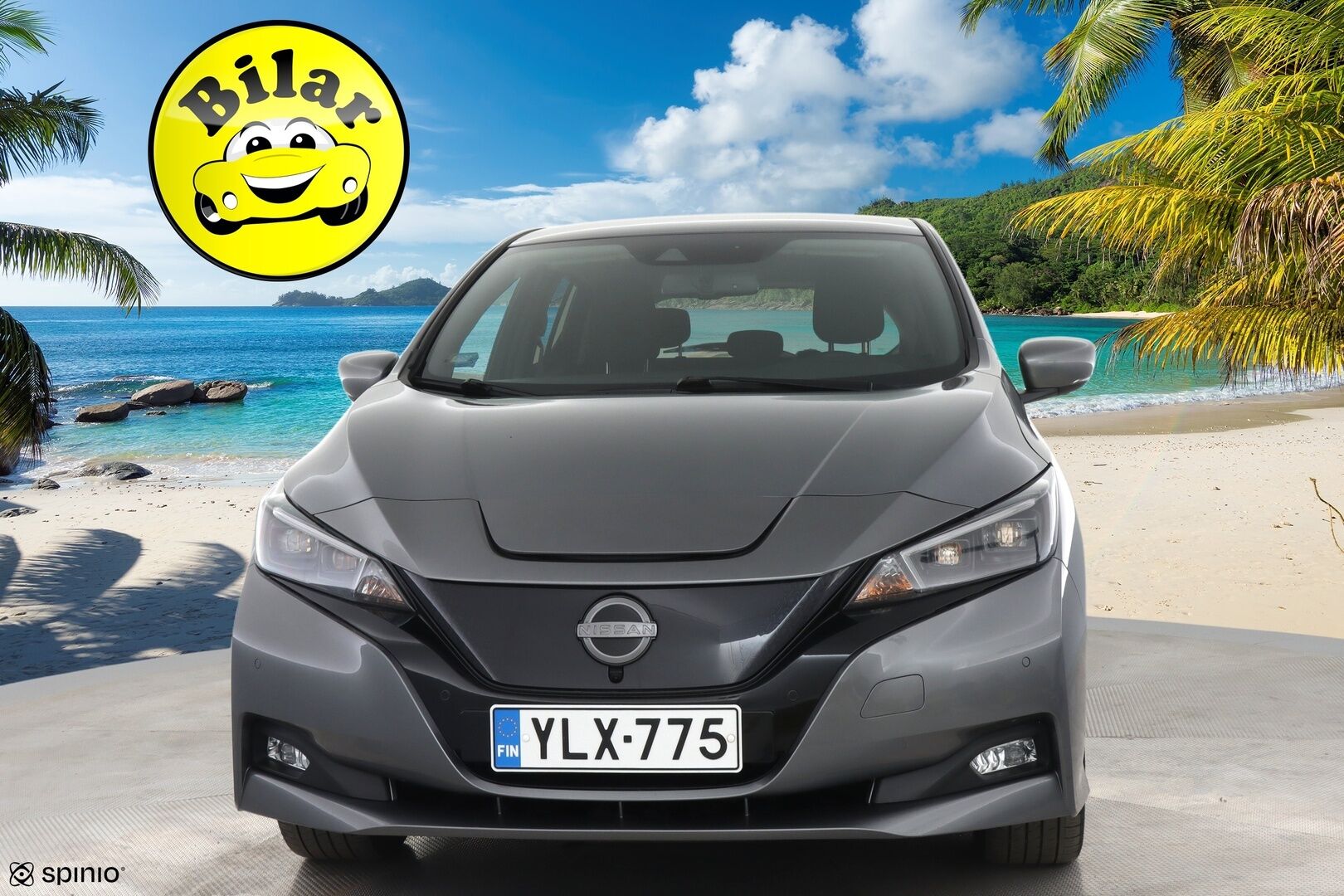 Nissan Leaf 2023 e+ N-Connecta MY22 59 kWh LED FI - 1.om Suomi-auto | P. kamera | Navi | Bluetooth | 2x aluvanteet | Tutkat | ACC