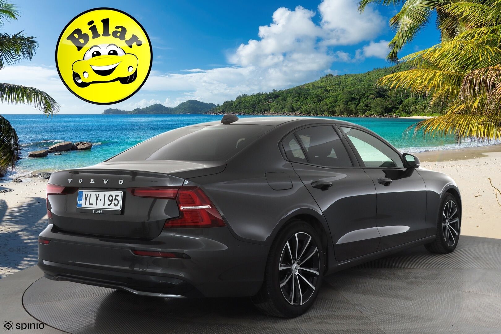 Volvo S60 2023 T8 AWD Long Range High Performance Plus Dark aut - | ACC | Koukku | H/K | Full-LED | Muistipenkit | P.Kamera | Sporttipenkit | Keyless | Apple&Android | 1.Om Suomi-auto | Kahdet Renkaat |