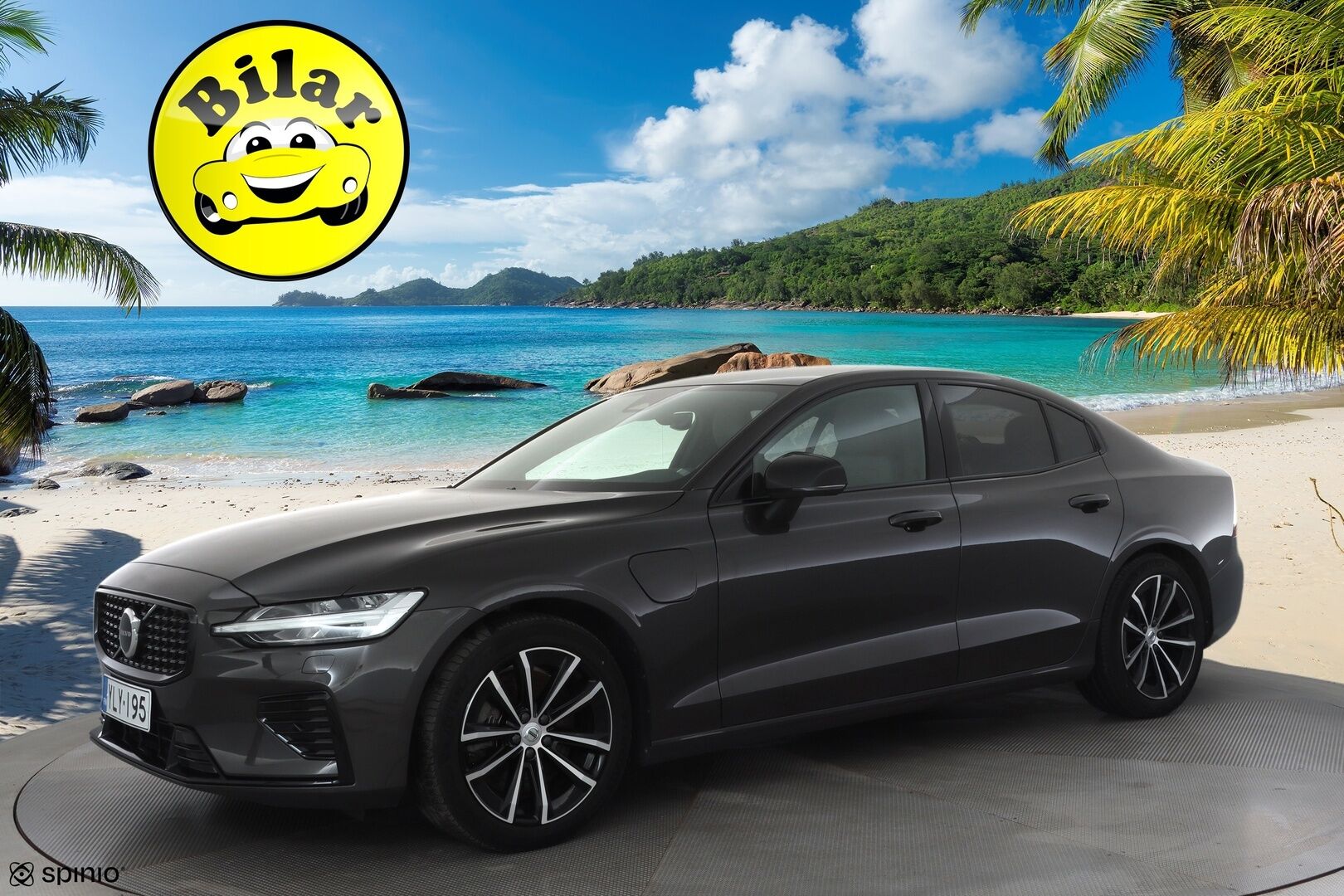 Volvo S60 2023 T8 AWD Long Range High Performance Plus Dark aut - | ACC | Koukku | H/K | Full-LED | Muistipenkit | P.Kamera | Sporttipenkit | Keyless | Apple&Android | 1.Om Suomi-auto | Kahdet Renkaat |