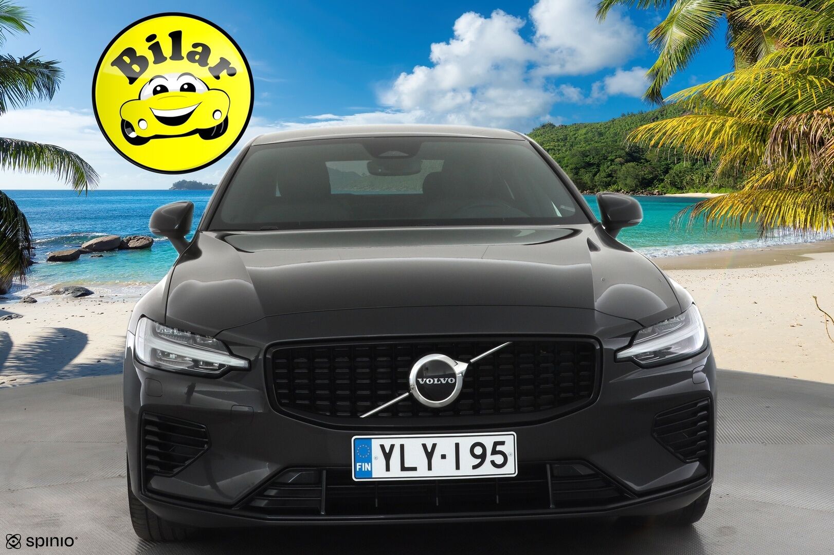 Volvo S60 2023 T8 AWD Long Range High Performance Plus Dark aut - | ACC | Koukku | H/K | Full-LED | Muistipenkit | P.Kamera | Sporttipenkit | Keyless | Apple&Android | 1.Om Suomi-auto | Kahdet Renkaat |
