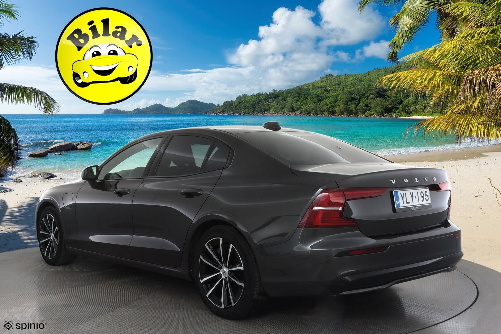 Volvo S60 2023 T8 AWD Long Range High Performance Plus Dark aut - | ACC | Koukku | H/K | Full-LED | Muistipenkit | P.Kamera | Sporttipenkit | Keyless | Apple&Android | 1.Om Suomi-auto | Kahdet Renkaat |