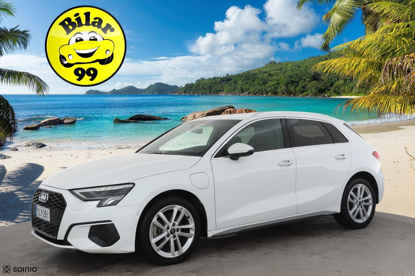 Audi A3 2023 Sportback Business 40 TFSI e 150kW S tronic * ACC / LED / P.Tutkat / Hierovat Sportpenkit / Kaistavahti * - 1-om Suomi-auto / Merkkihuollot / Kahdet renkaat aluvanteilla - HULLUT AVAJAISHULINAT KORKOTARJOUS 3,29 %