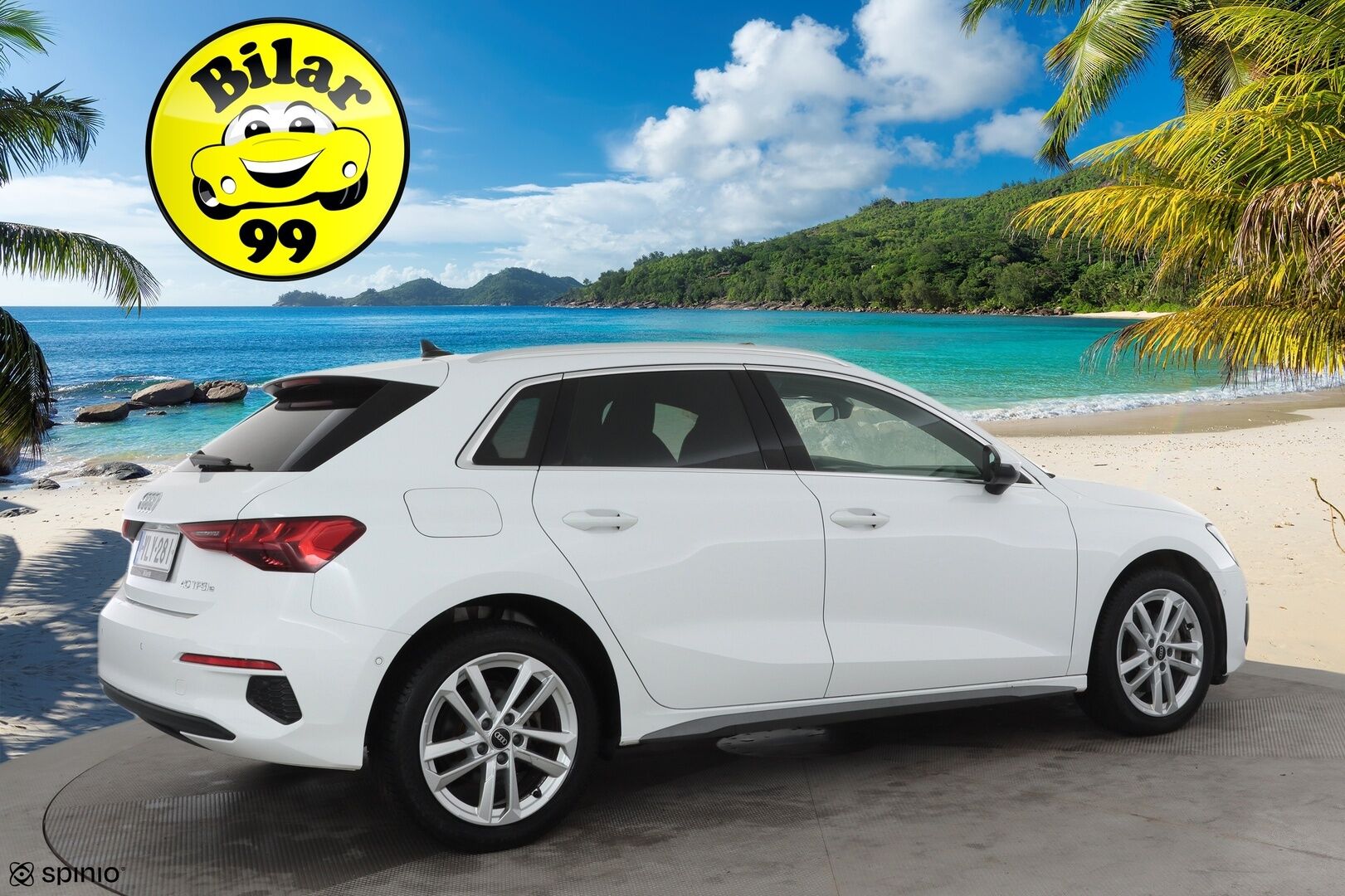 Audi A3 2023 Sportback Business 40 TFSI e 150kW S tronic * ACC / LED / P.Tutkat / Hierovat Sportpenkit / Kaistavahti * - 1-om Suomi-auto / Merkkihuollot / Kahdet renkaat aluvanteilla - HULLUT AVAJAISHULINAT KORKOTARJOUS 3,29 %