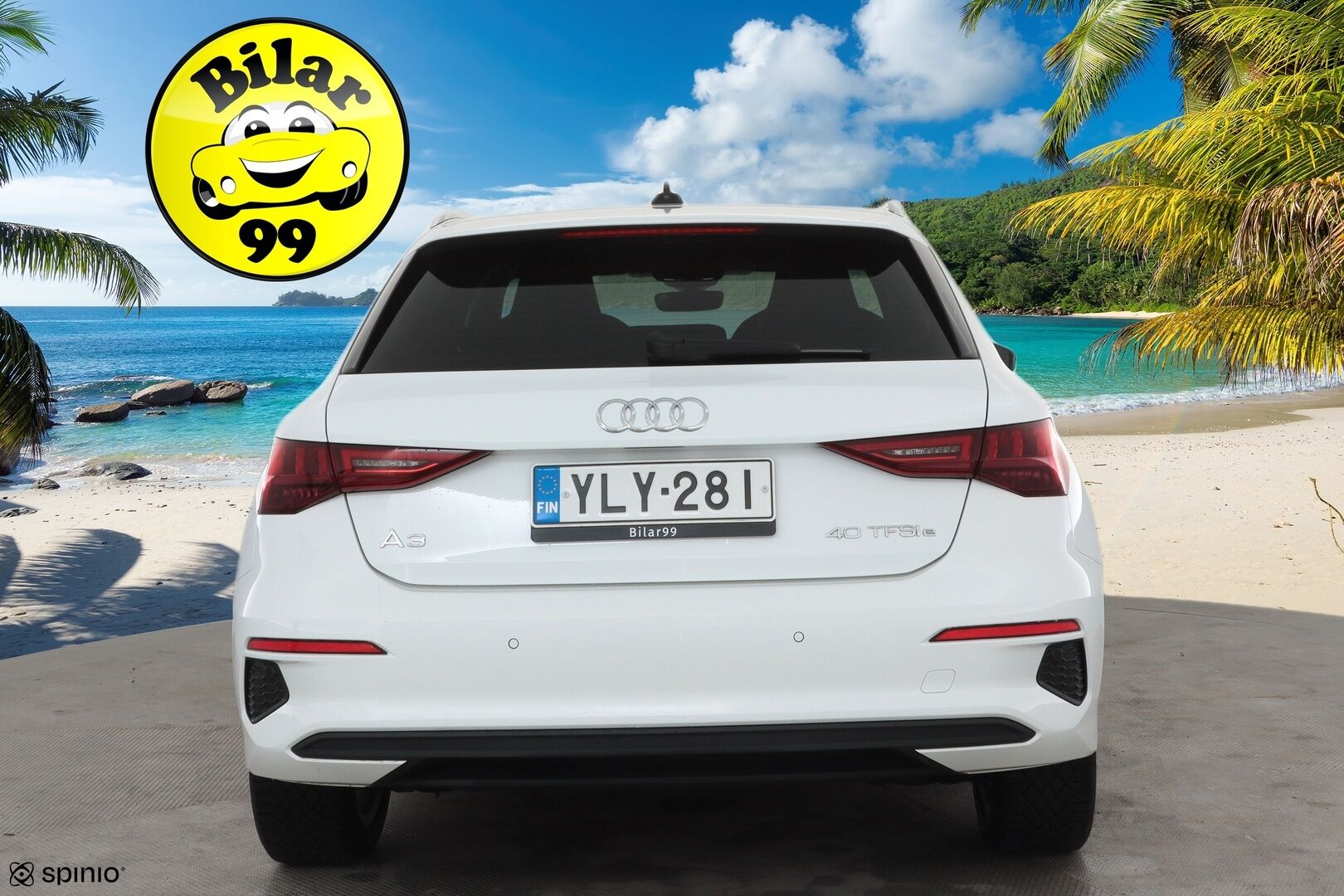 Audi A3 2023 Sportback Business 40 TFSI e 150kW S tronic * ACC / LED / P.Tutkat / Hierovat Sportpenkit / Kaistavahti * - 1-om Suomi-auto / Merkkihuollot / Kahdet renkaat aluvanteilla - HULLUT AVAJAISHULINAT KORKOTARJOUS 3,29 %