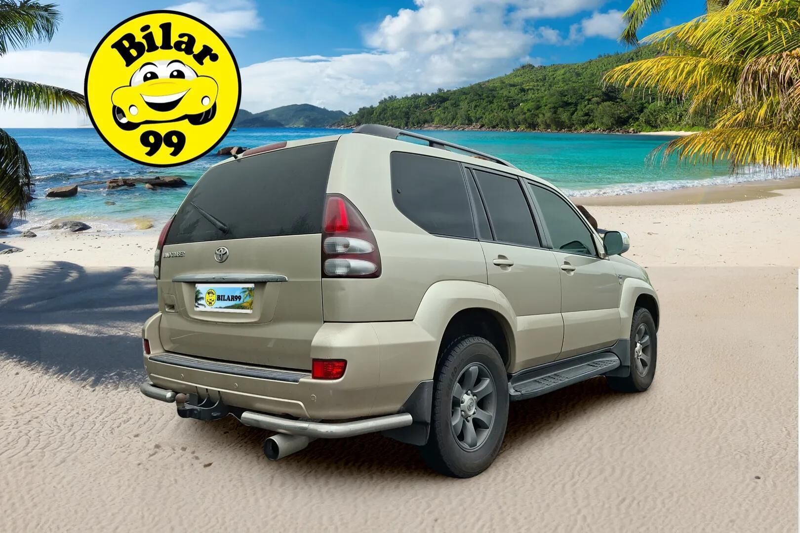 Toyota Land Cruiser 2009 LAND CRUISER Monikäyttöajoneuvo (AF) 5ov 2980cm3 A - | 8-Paikkanen | Koukku | Lasikattoluukku| Peruutuskamera | Ilma-alusta | 2x Renkaat |