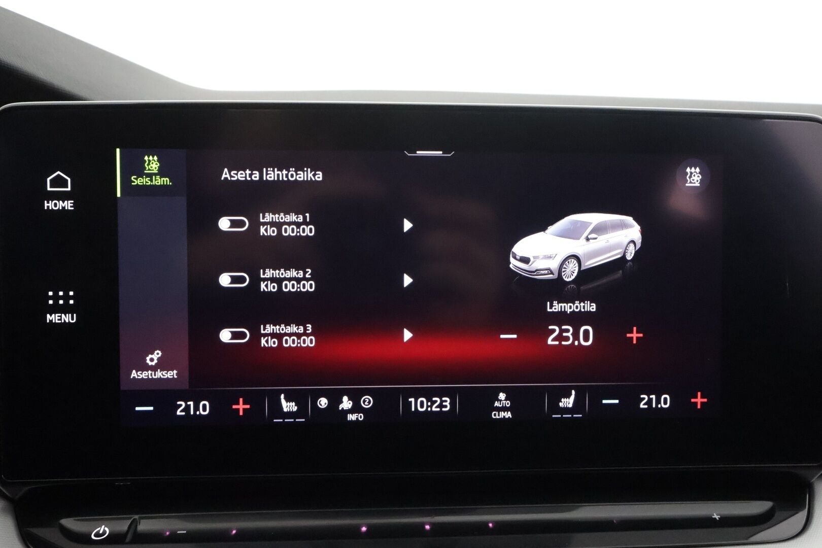 Skoda Octavia 2023 Combi 1.5 TSI Style eTEC DSG Autom. - | ACC | Webasto | Matrix | P.kamera | Keyless | Travel Assist | Side Assist | Apple & Android | Lämm. ratti | Sähk. takaluukku | Ambient light |