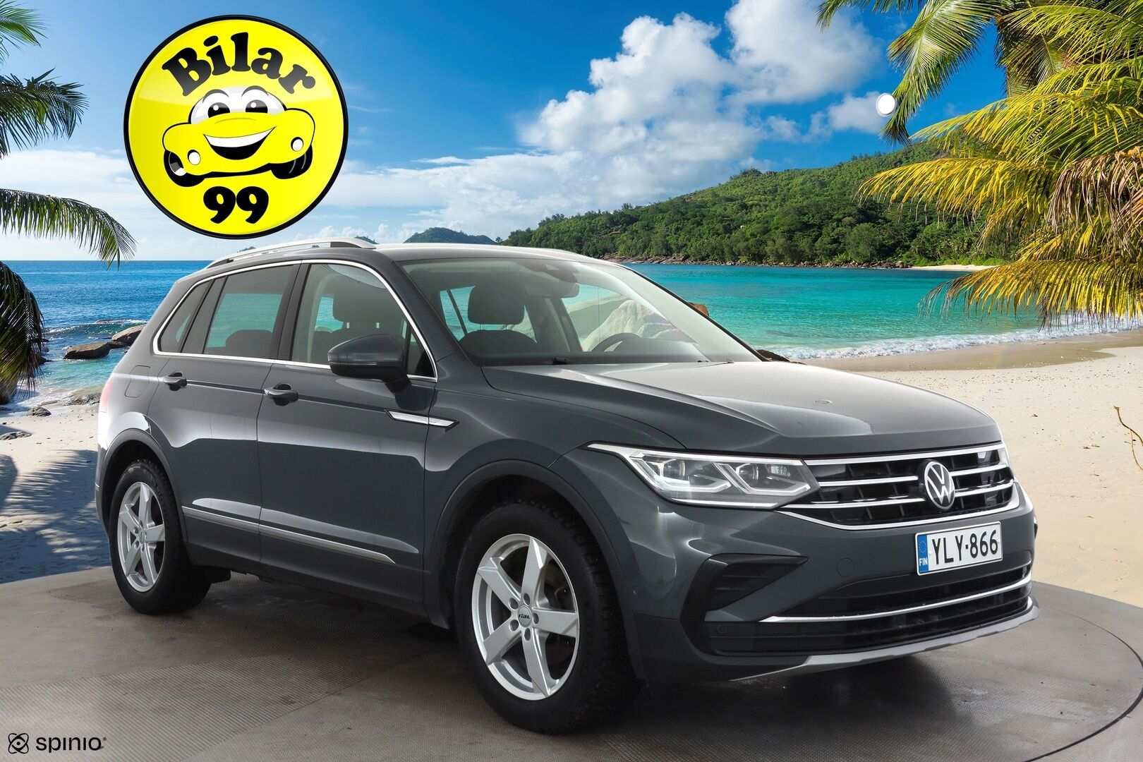 Volkswagen Tiguan 2023 Style Business Limited 1,5 TSI 110 kW DSG * ACC / Matrix-LED / Webasto / P.kamera / Hierovat sporttipenkit / Keyless * - 1.Om Suomi-auto / Kahdet Renkaat / Huippuvarusteet - HULLUT AVAJAISHULINAT KORKOTARJOUS 3,29 %