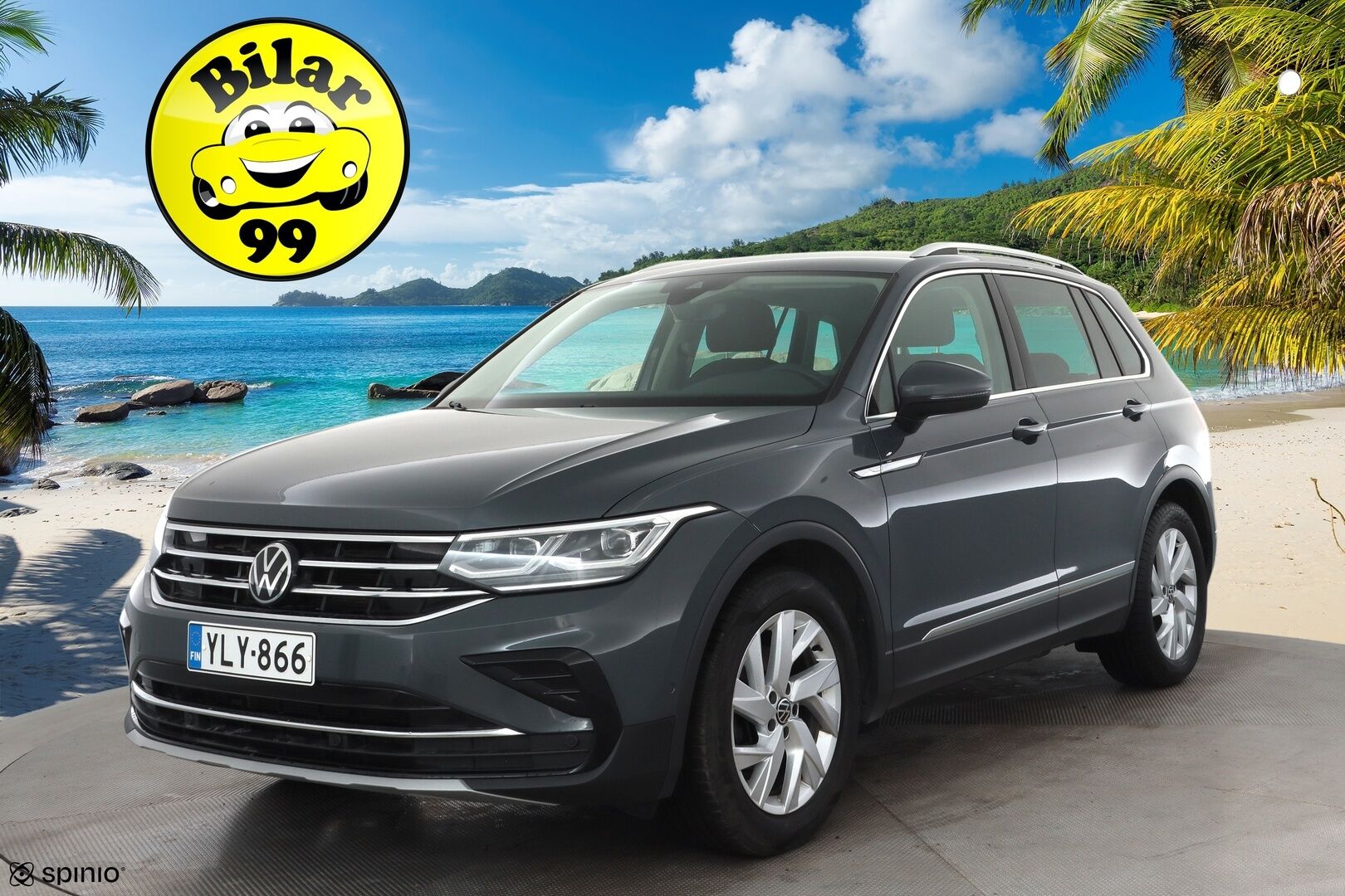 Volkswagen Tiguan 2023 Style Business Limited 1,5 TSI 110 kW DSG * ACC / Matrix-LED / Webasto / P.kamera / Hierovat sporttipenkit / Keyless * - 1.Om Suomi-auto / Kahdet Renkaat