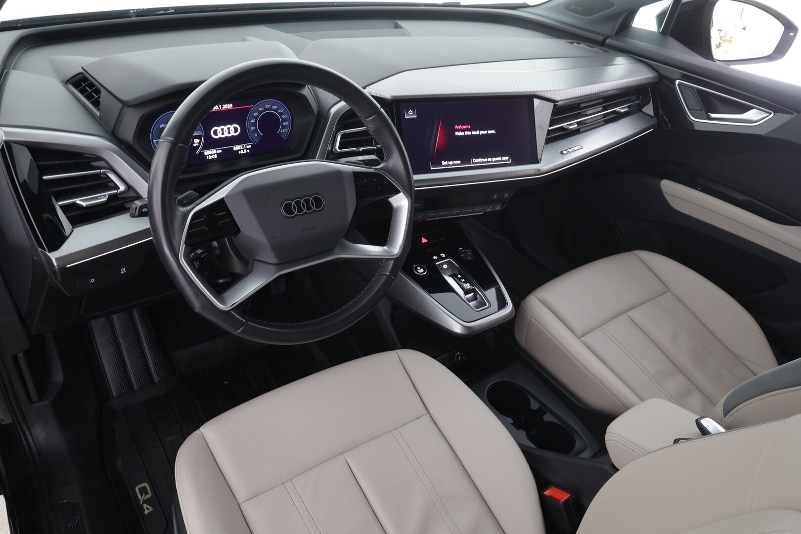 Audi Q4 e-tron 2023 40 e-tron Sportback * ACC / P.kamera / ILP / Sonos / LED / Navi / Koukku / Sähköluukku * - 1.Om Suomi-auto / Kahdet renkaat aluvanteilla 