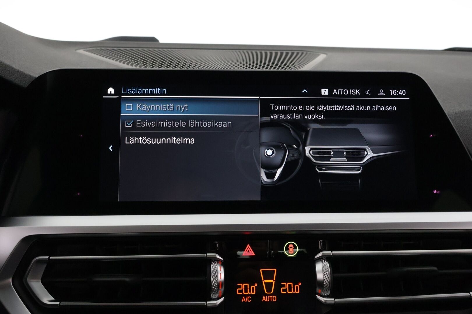 BMW 330E 2020 G20 Sedan Business Sport ** Uusi korimalli /Sport-penkit / Puolnahat / P-tutkat / Apple carplay & Android auto**