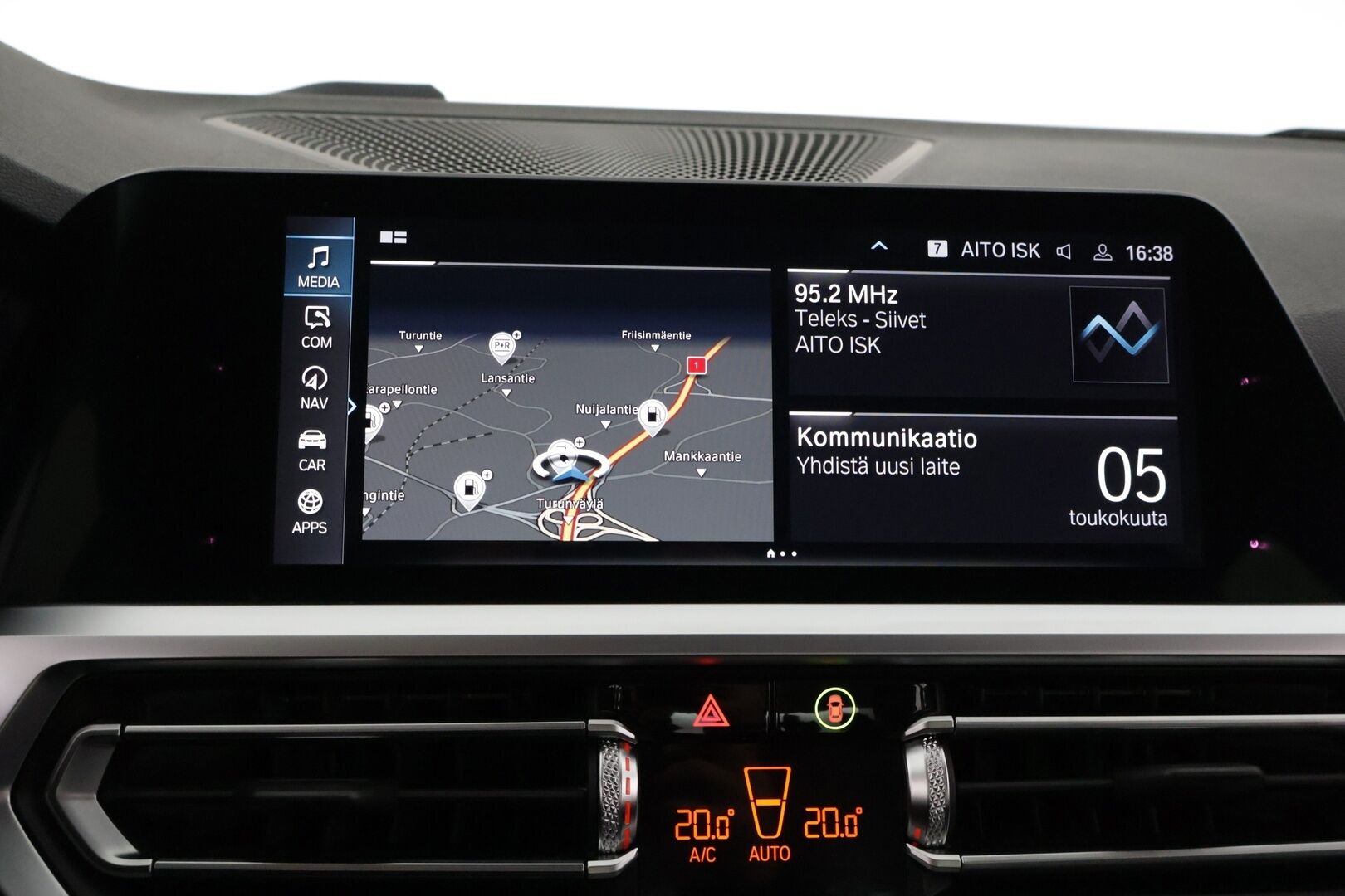 BMW 330E 2020 G20 Sedan Business Sport ** Uusi korimalli /Sport-penkit / Puolnahat / P-tutkat / Apple carplay & Android auto**
