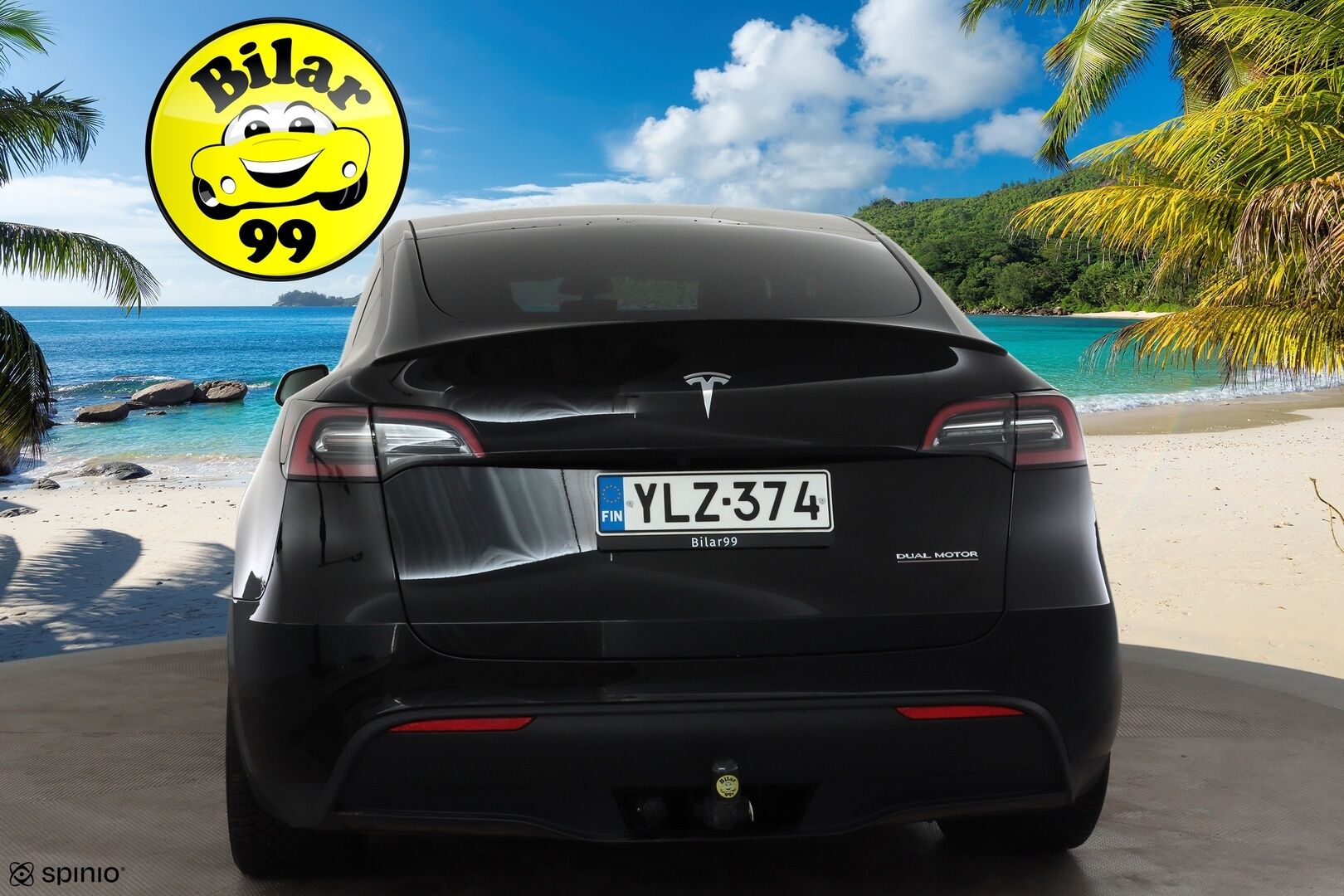 Tesla Model Y 2022 Performance * Lasikatto / Premium Audio / Koukku / Matrix LED / P.kamera / ILP * - Kahdet renkaat aluvanteilla - HULLU BLACKWEEK KORKOTARJOUS 2,49%