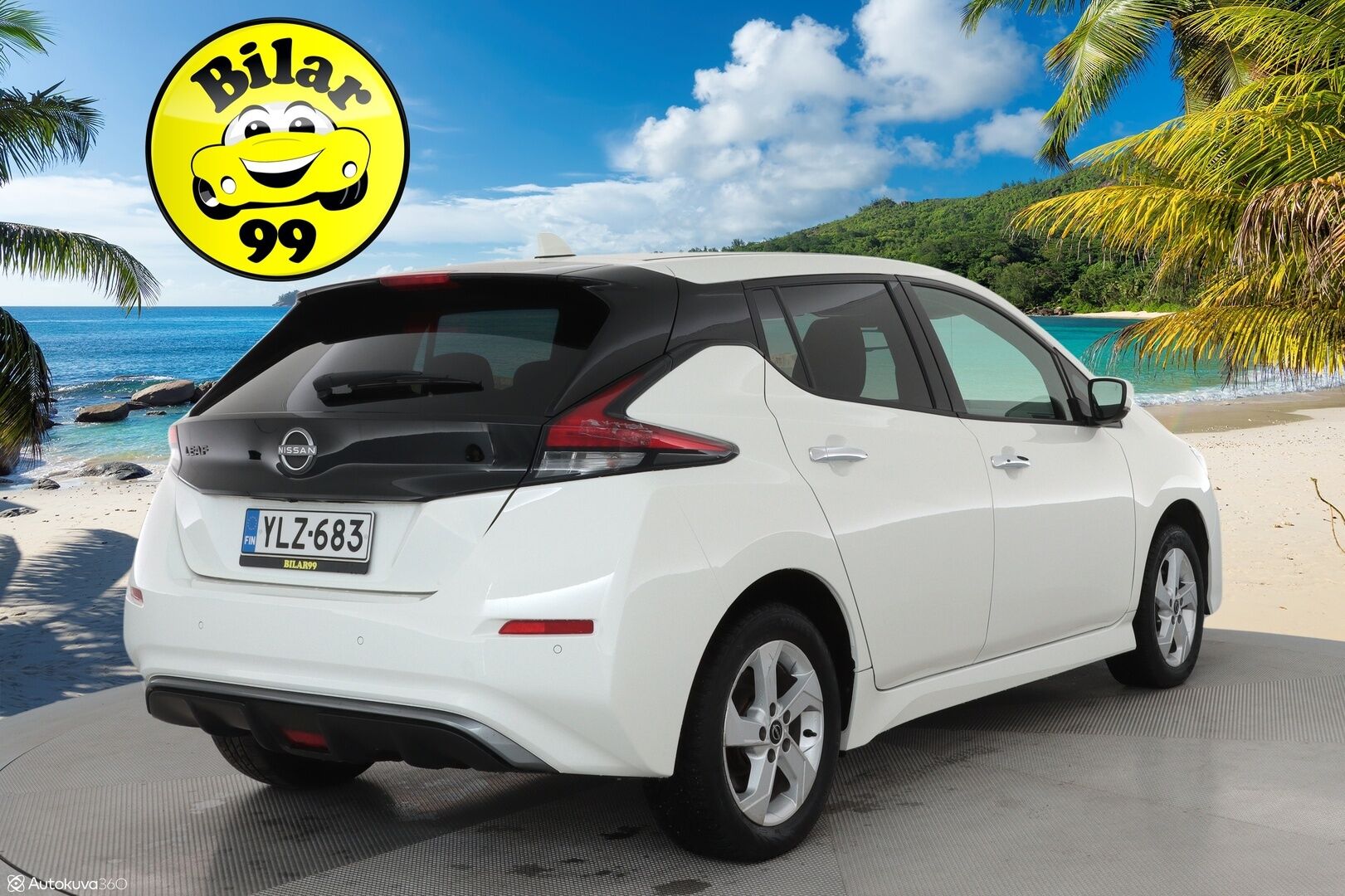 Nissan Leaf 2023 62kWh N-Connecta *ALV** 360 kamera / Adapt.vakkari / Apple&Android / Keyless / Navi - 1-Om Suomi auto / Merkkihuollettu