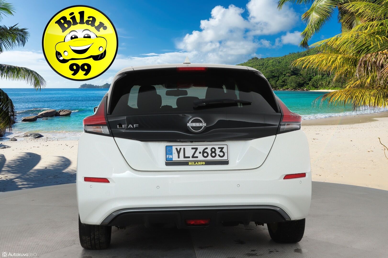 Nissan Leaf 2023 62kWh N-Connecta *ALV** 360 kamera / Adapt.vakkari / Apple&Android / Keyless / Navi - 1-Om Suomi auto / Merkkihuollettu