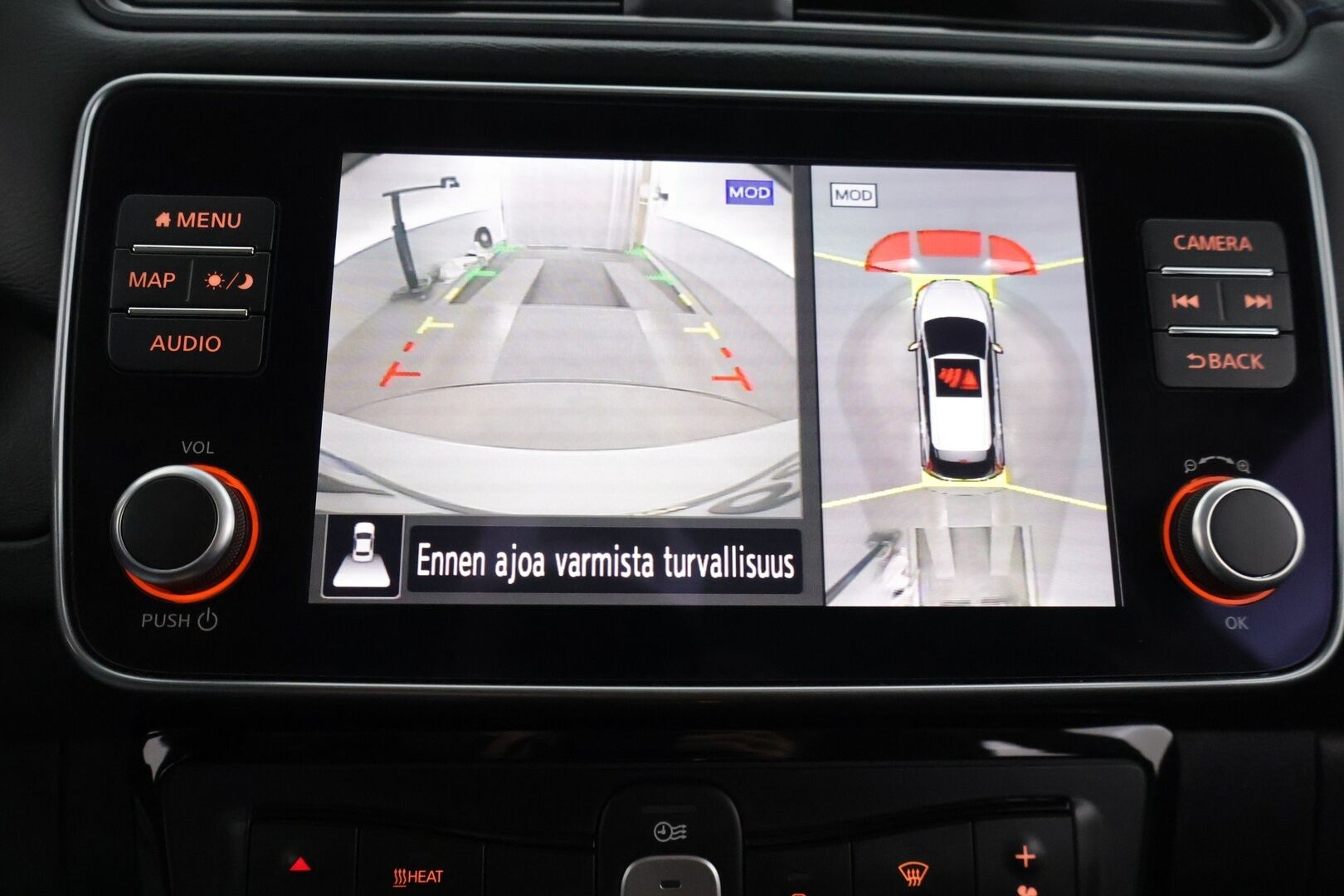 Nissan Leaf 2023 N-Connecta 62 kWh **Adapt. vakkari / 360 Kamera / Navi / Kaistavahti / Apple&Android / Keyless **