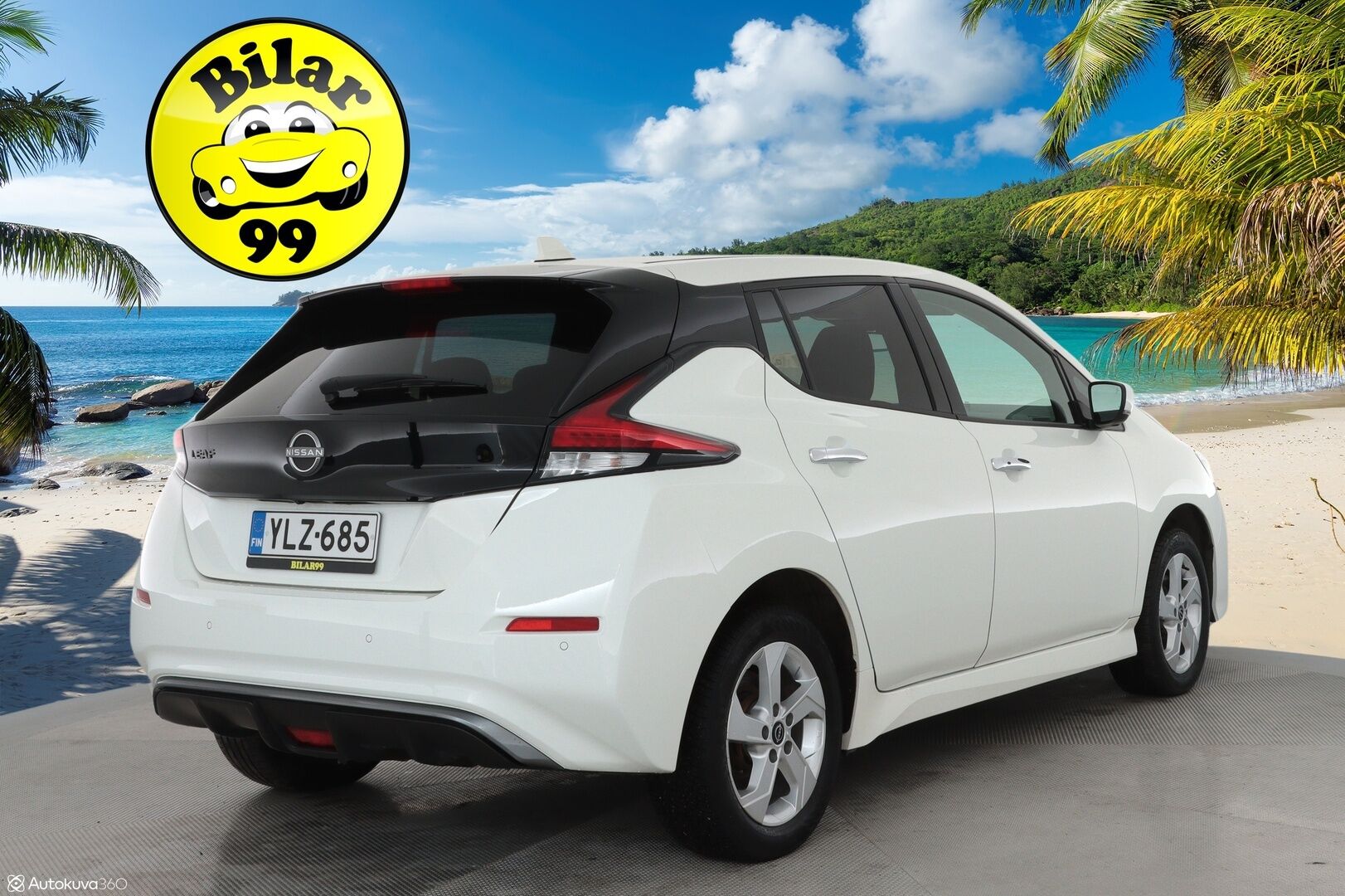 Nissan Leaf 2023 N-Connecta 62 kWh **Adapt. vakkari / 360 Kamera / Navi / Kaistavahti / Apple&Android / Keyless **