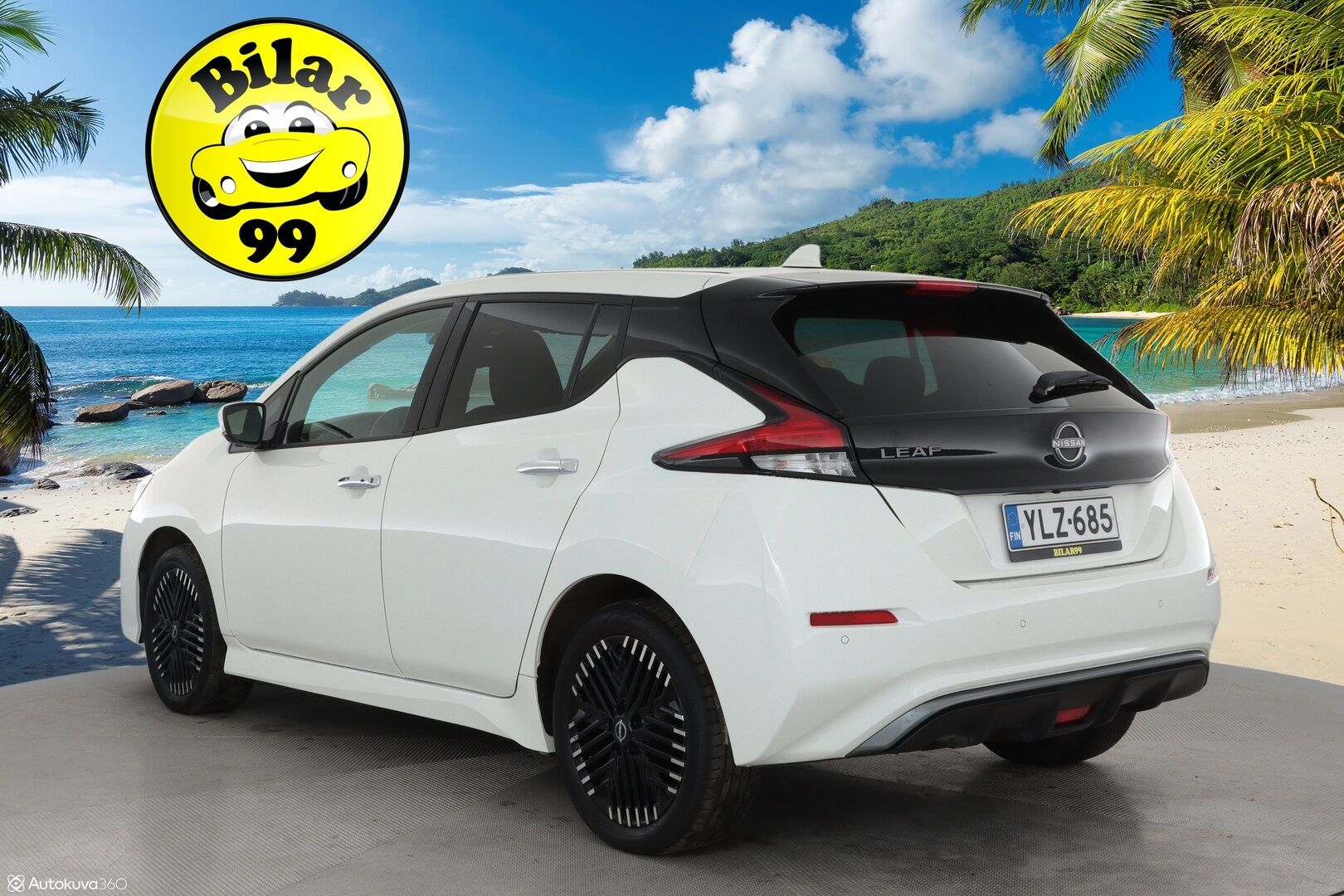 Nissan Leaf 2023 N-Connecta 62 kWh **Adapt. vakkari / 360 Kamera / Navi / Kaistavahti / Apple&Android / Keyless **