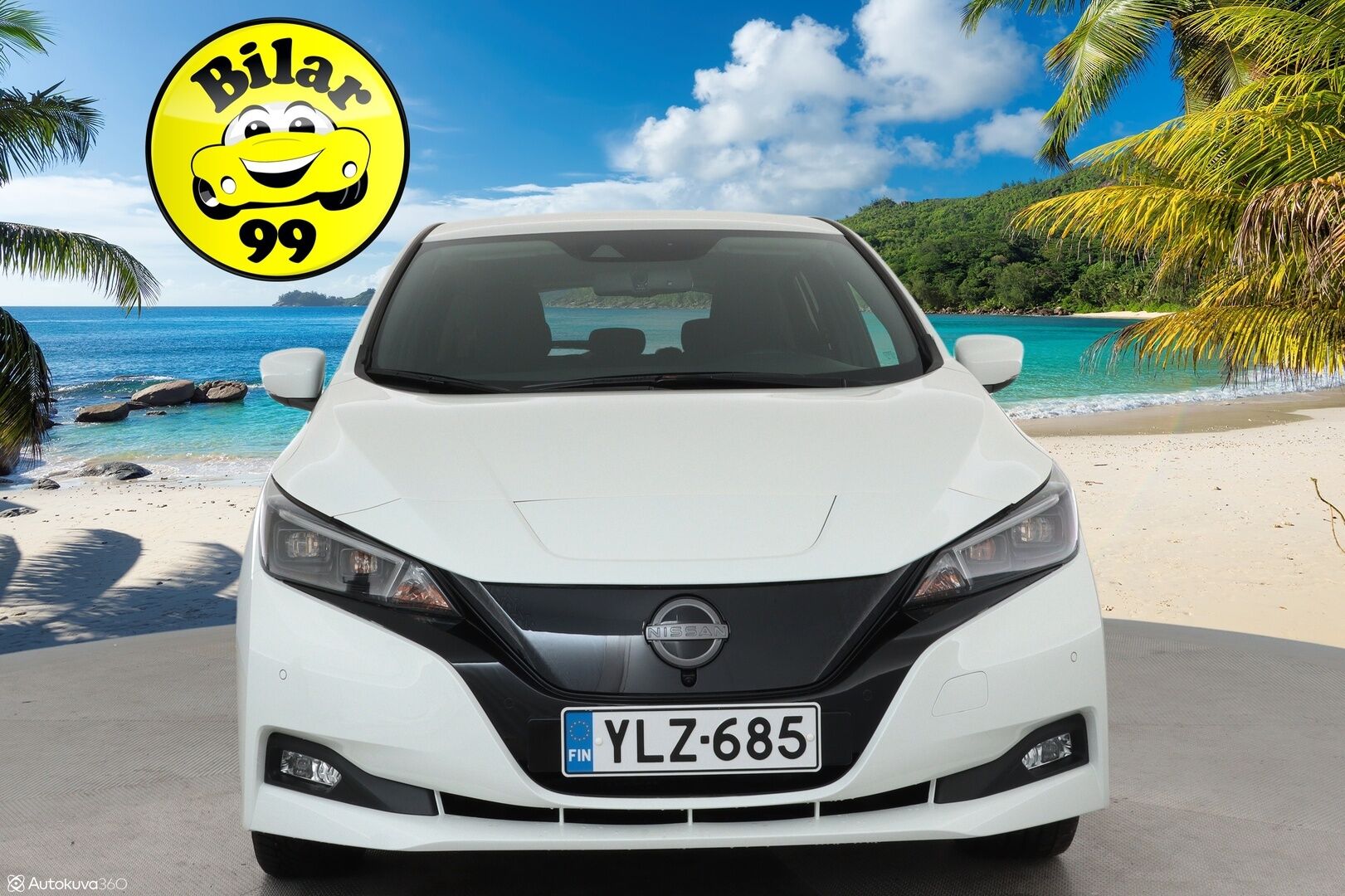 Nissan Leaf 2023 N-Connecta 62 kWh **Adapt. vakkari / 360 Kamera / Navi / Kaistavahti / Apple&Android / Keyless **