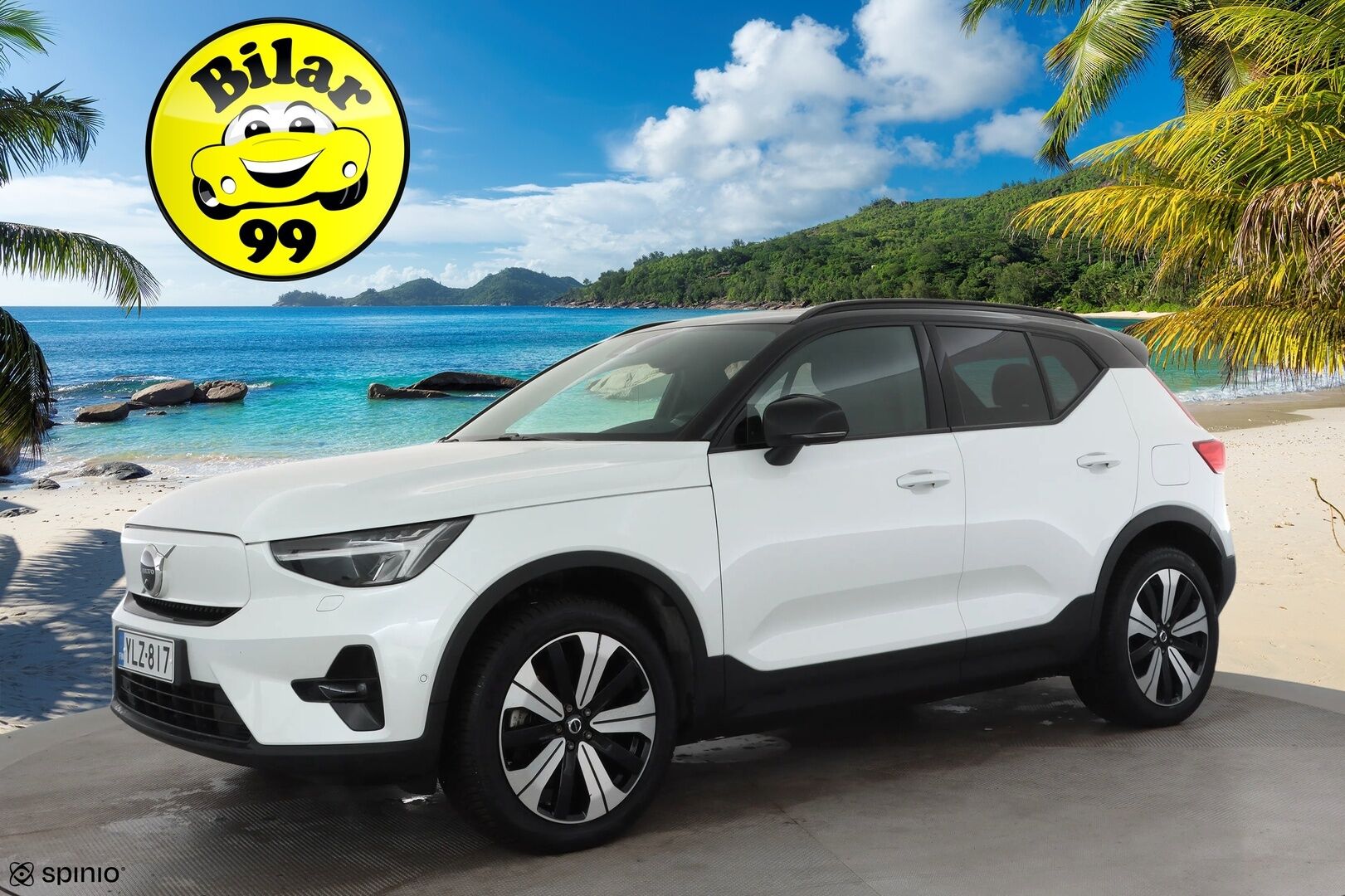 Volvo XC40 2023 Recharge Twin Ultimate aut * Pilot assist / ILP / Koukku / Muistipenkki / Harman/Kardon / 360-kamera * - Merkkihuollettu / 1.Om Suomi-auto / Akku kuntotarkastettu / Kahdet renkaat / 2x Lataus - HULLUT AVAJAISHULINAT KORKOTARJOUS 3,29 %