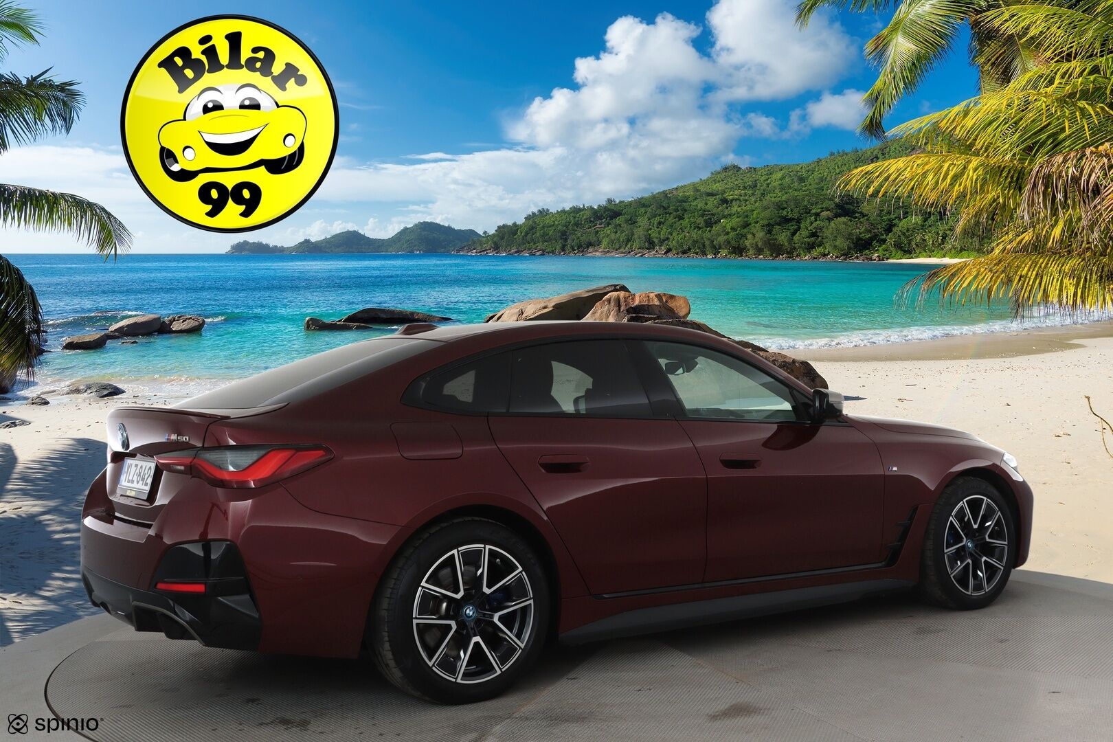 BMW i4 2023 M50 Super Charged **Lasikattoluukku / Harman/Kardon / ACC / HUD / Laser-LED / 360° / Koukku / Sporttipenkki Muistilla** - 2,99 % KORKOTARJOUS TÄHÄN AUTOON - Suomi-auto / Kahdet Renkaat / **HUIPPUVARUSTEET** 