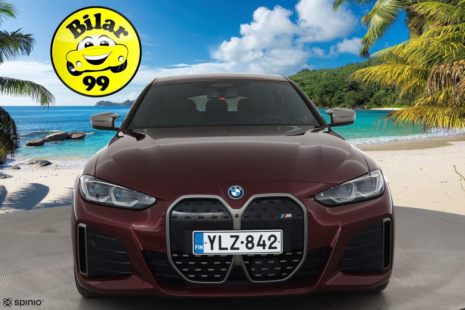BMW i4 2023 M50 Super Charged **Lasikattoluukku / Harman/Kardon / ACC / HUD / Laser-LED / 360° / Koukku / Sporttipenkki Muistilla** - 2,99 % KORKOTARJOUS TÄHÄN AUTOON - Suomi-auto / Kahdet Renkaat / **HUIPPUVARUSTEET** 
