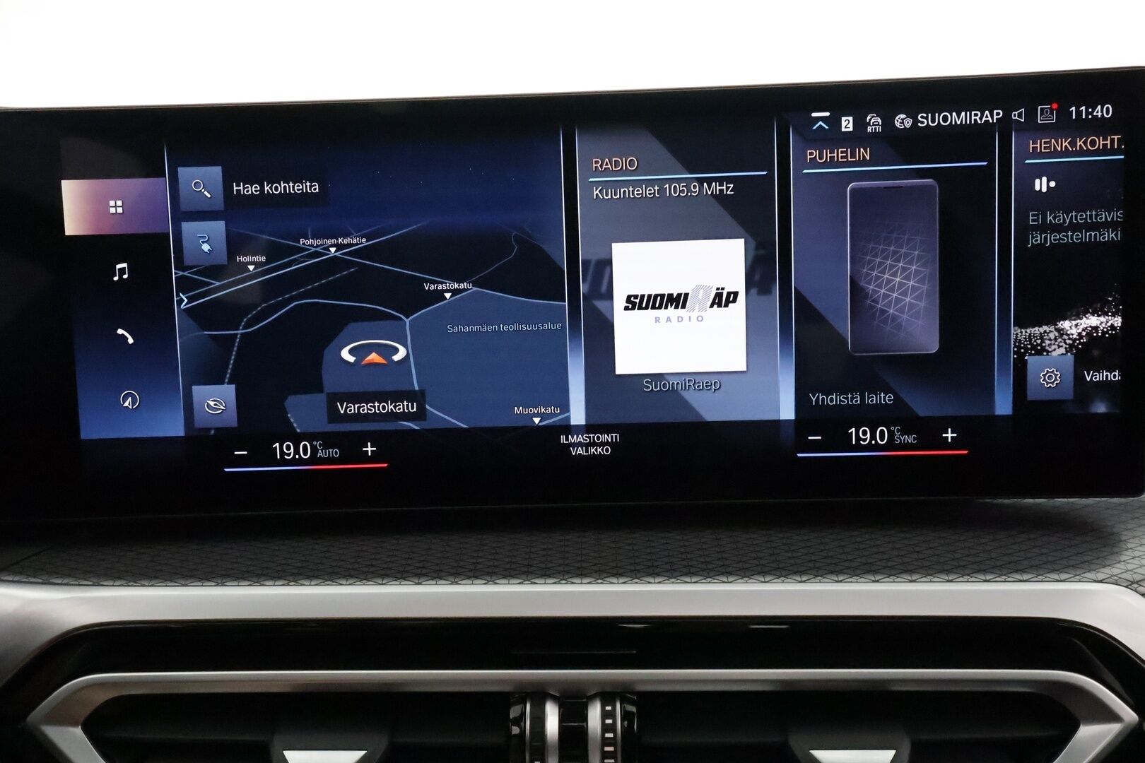 BMW i4 2023 M50 Super Charged **Lasikattoluukku / Harman/Kardon / ACC / HUD / Laser-LED / 360° / Koukku / Sporttipenkki Muistilla** - 2,99 % KORKOTARJOUS TÄHÄN AUTOON - Suomi-auto / Kahdet Renkaat / **HUIPPUVARUSTEET** 