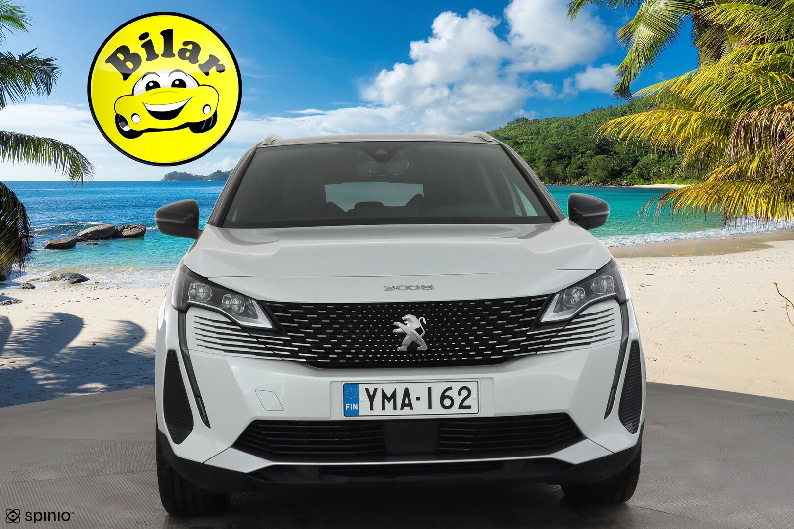 Peugeot 3008 2023 GT Hybrid4 300 EAT8-automaatti - | ACC | Puolinahat | Keyless | P.kamera | Navi | Digimittaristo | LED | BSM | Lane Assist | Apple & Android | 2x renkaat aluin | Suomiauto | 
