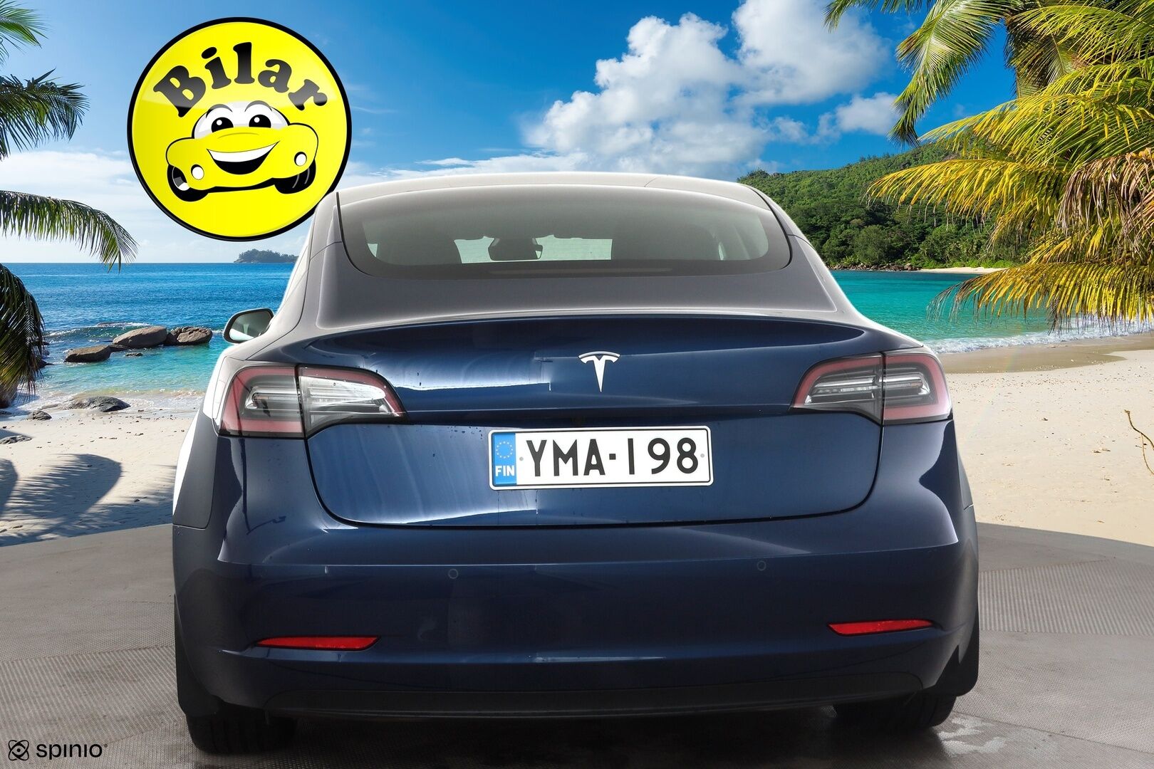 Tesla Model 3 2022 Standard Range Plus - | ILP | Lasikatto | ACC | Matrix-LED | P.Kamera | Muistipenkki | Premium Speakers | Navi | Kaistavahti | Keyless | Kahdet renkaat |