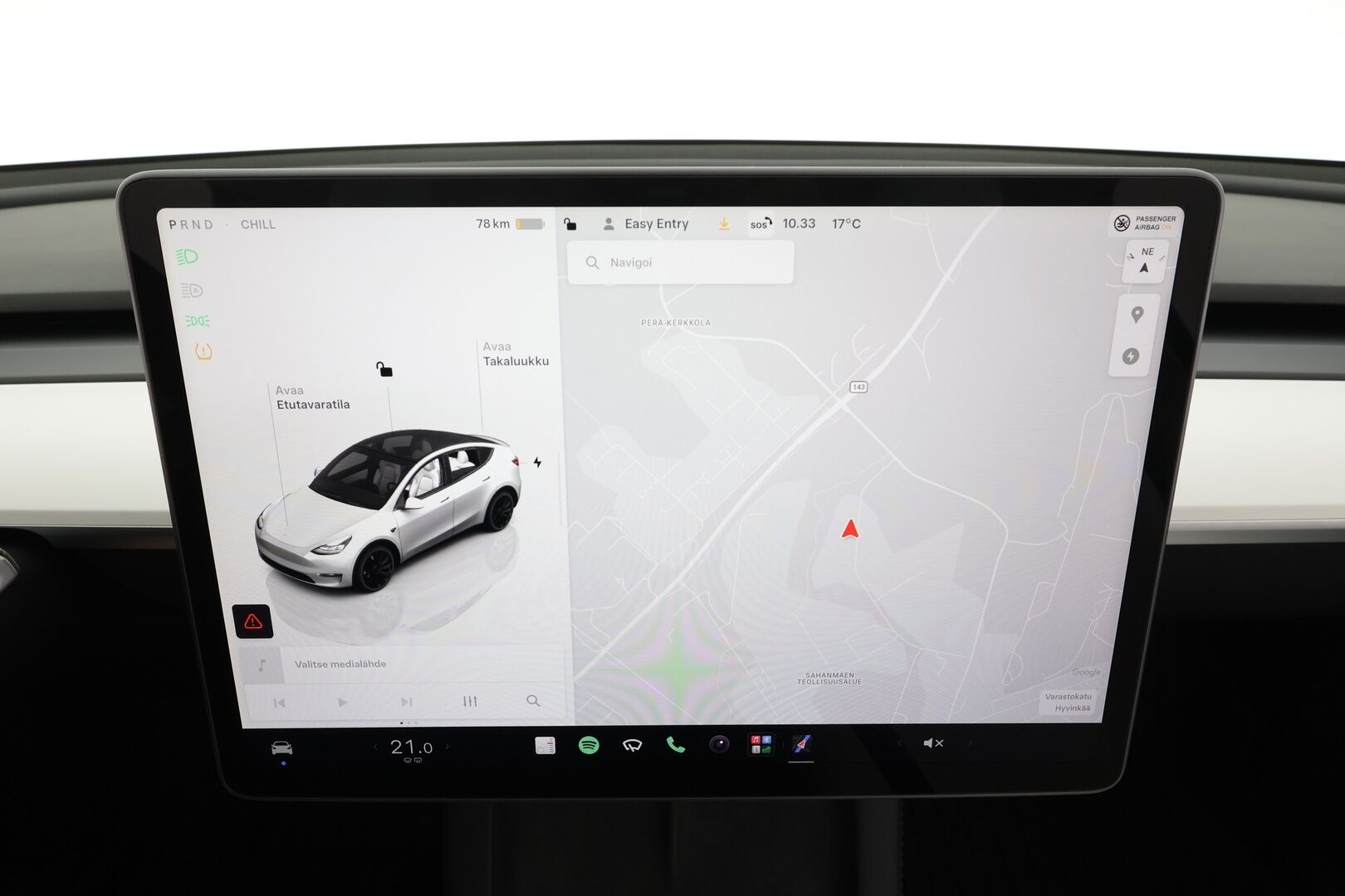 Tesla Model Y 2023 Performance - | ACC | ILP | Koukku | Valkoiset sähkönahat | Muistipenkki | Lasikatto | Ryzen | Matrix | Premium Audio | P.kamera | Track Mode | 1-om Suomiauto | 2x Renkaat Aluvantein!