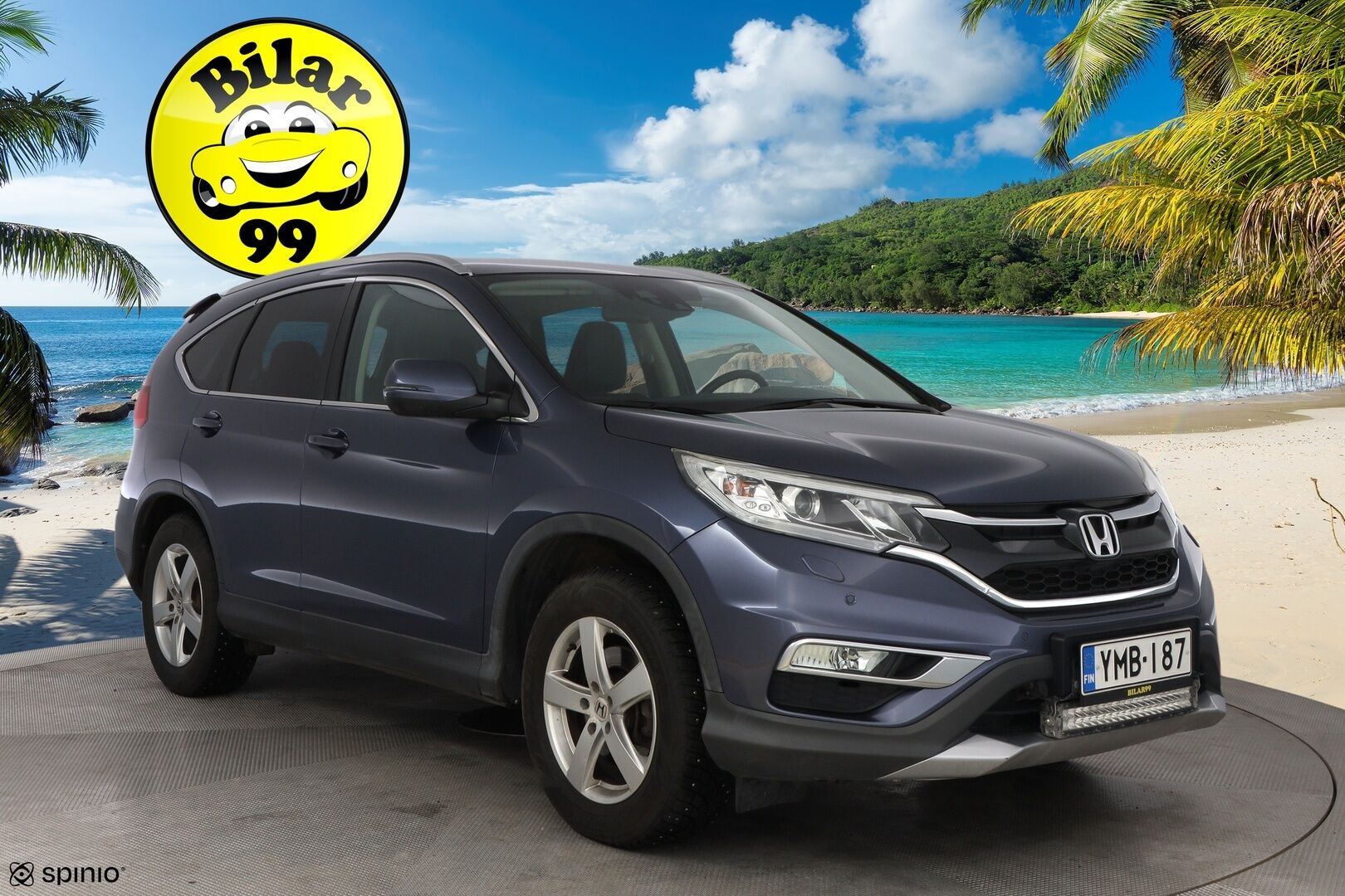 Honda CR-V 2015 1,6 Diesel Elegance AT 4WD * Vetokoukku / Nahkasisusta / Lasikatto / Peruutuskamera / Lohko & Sisäpistoke / Sähköluukku!