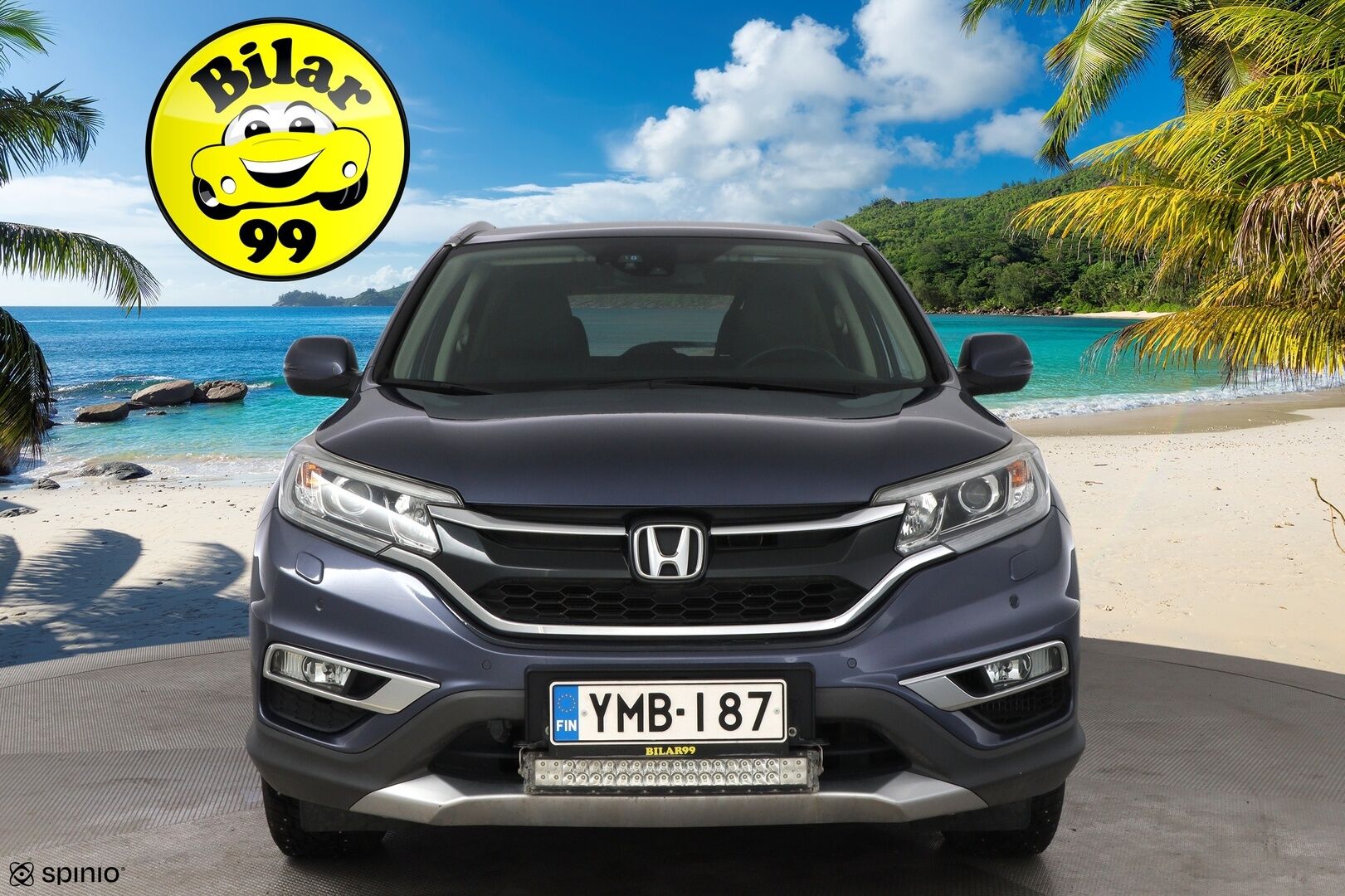 Honda CR-V 2015 1,6 Diesel Elegance AT 4WD * Vetokoukku / Nahkasisusta / Lasikatto / Peruutuskamera / Lohko & Sisäpistoke / Sähköluukku!