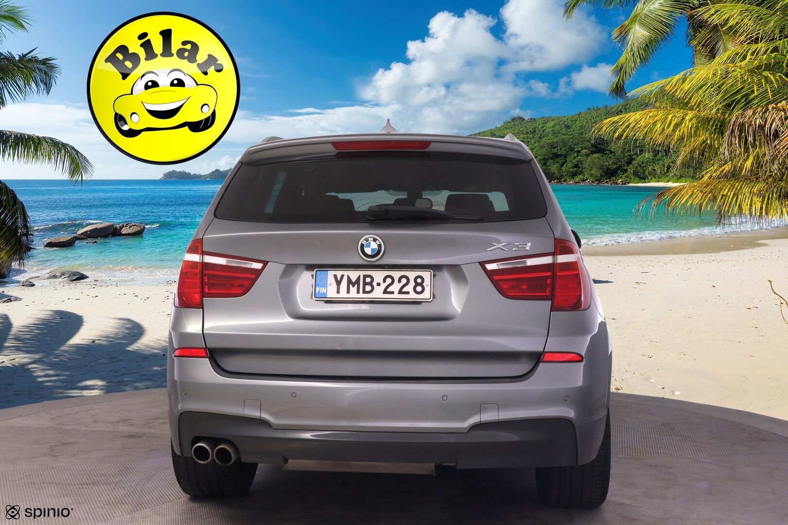BMW X3 2016 xDrive 30d M-sport - | M -sport | Prof Navi | 360 kamera | Sportti nahat | Webasto | Ratin lämmitin |