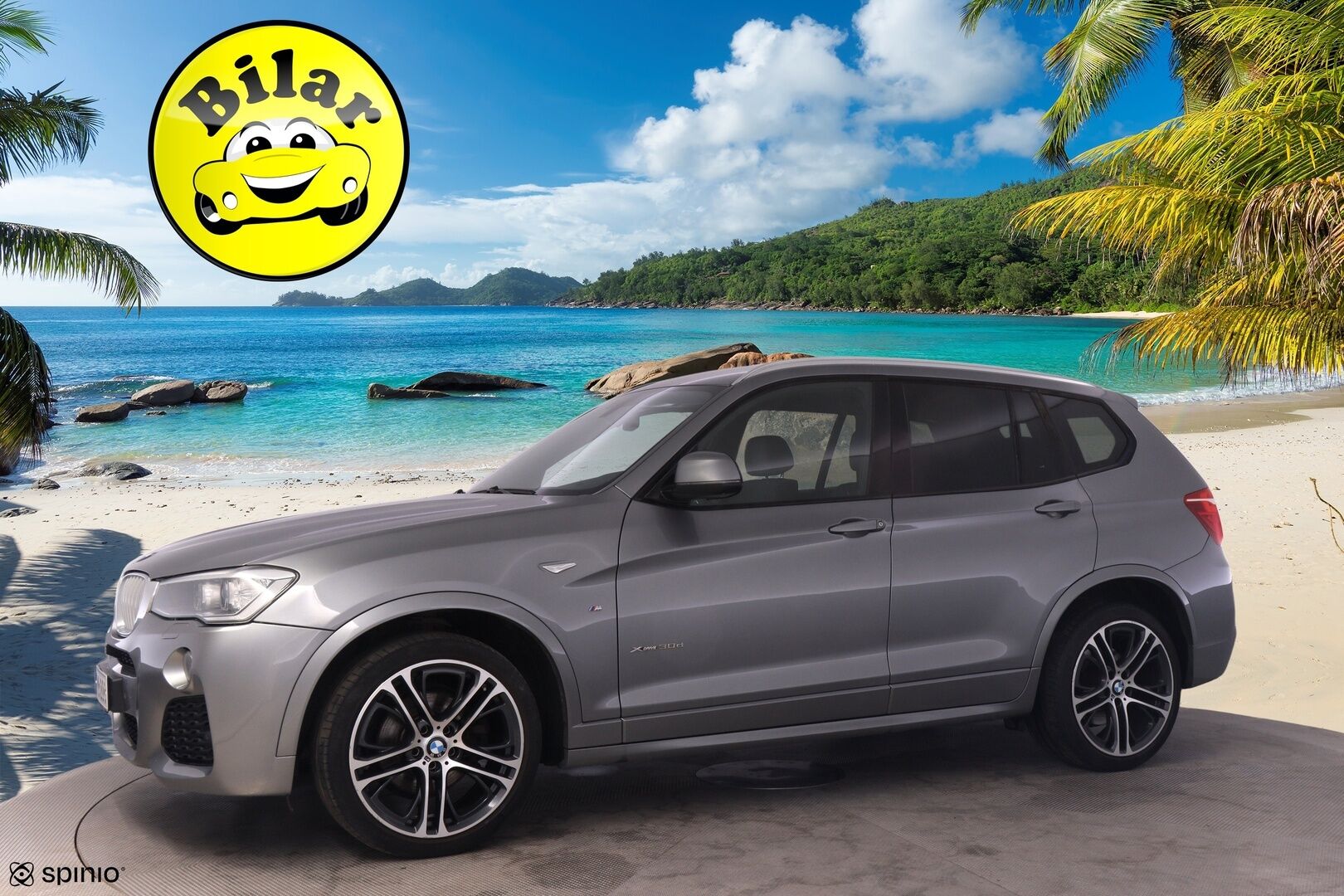BMW X3 2016 xDrive 30d M-sport - | M -sport | Prof Navi | 360 kamera | Sportti nahat | Webasto | Ratin lämmitin |