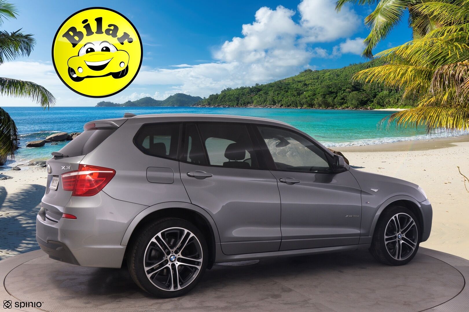 BMW X3 2016 xDrive 30d M-sport - | M -sport | Prof Navi | 360 kamera | Sportti nahat | Webasto | Ratin lämmitin |