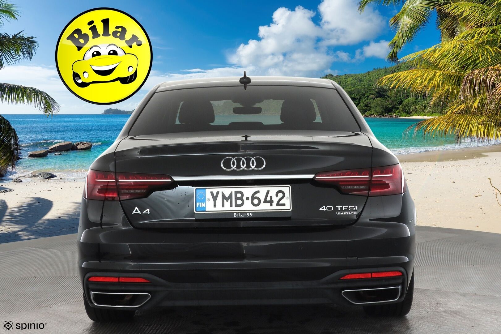 Audi A4 2023 Sedan Progress 40 TFSI 150 kW MHEV quattro S tronic - | Vakkari | Webasto | Koukku | P.Kamera | LED | Sporttipenkit | Ratinlämmitys | Apple&Android | 1.Om Suomi-auto | Kahdet Renkaat | Merkkihuollettu |
