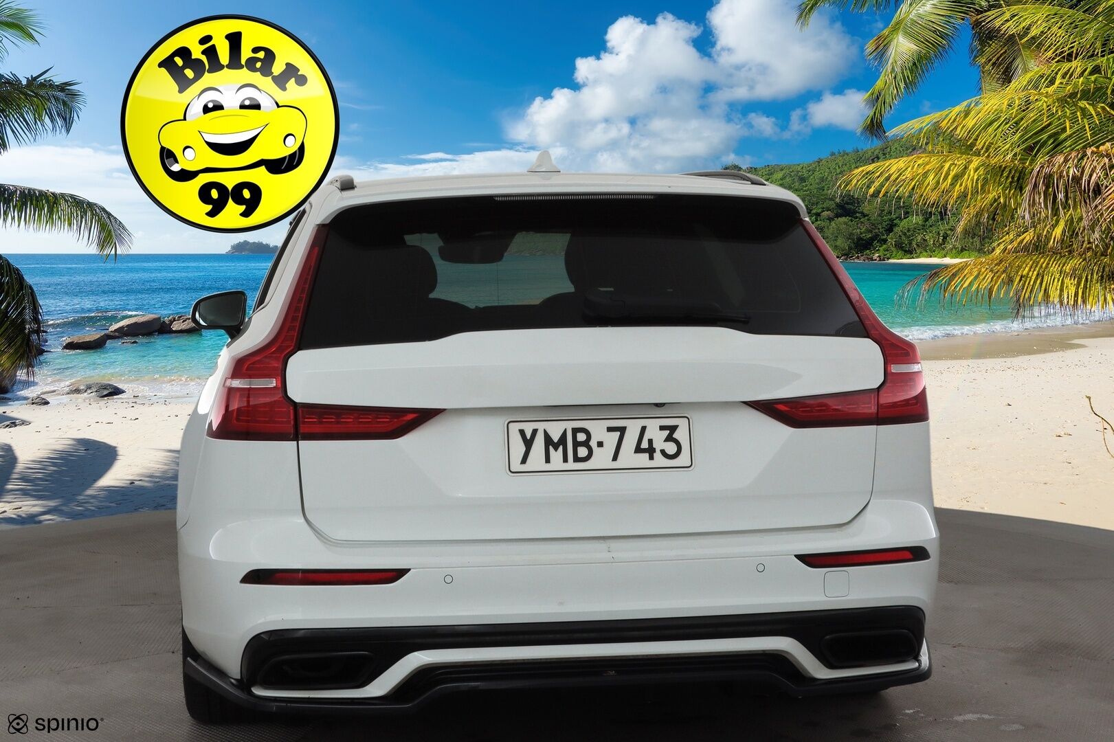 Volvo V60 2019 T8 AWD R-Design aut * Pilot assist / Webasto / Koukku / Panoraama / Muistipenkki / LED / P.kamera / Apple&Android * - Kahdet Renkaat