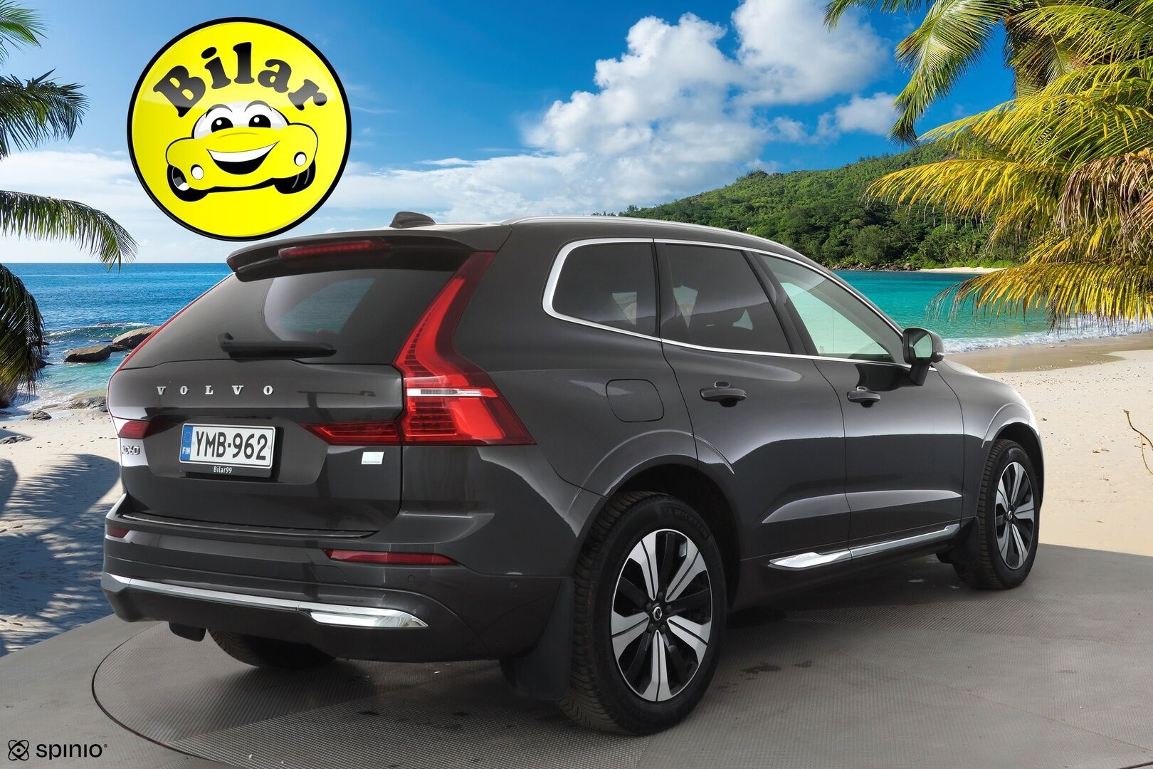 Volvo XC60 2023 T6 AWD Long Range Plus Bright aut - | Webasto | Koukku | ACC | Panorama | 360 | Sporttinahat Muistilla | Full-LED | HP Audio | Kaistavahti | Katveavustin | Navi | Keyless | 1-om Suomi-auto | Merkkihuollot | Kahdet renkaat |