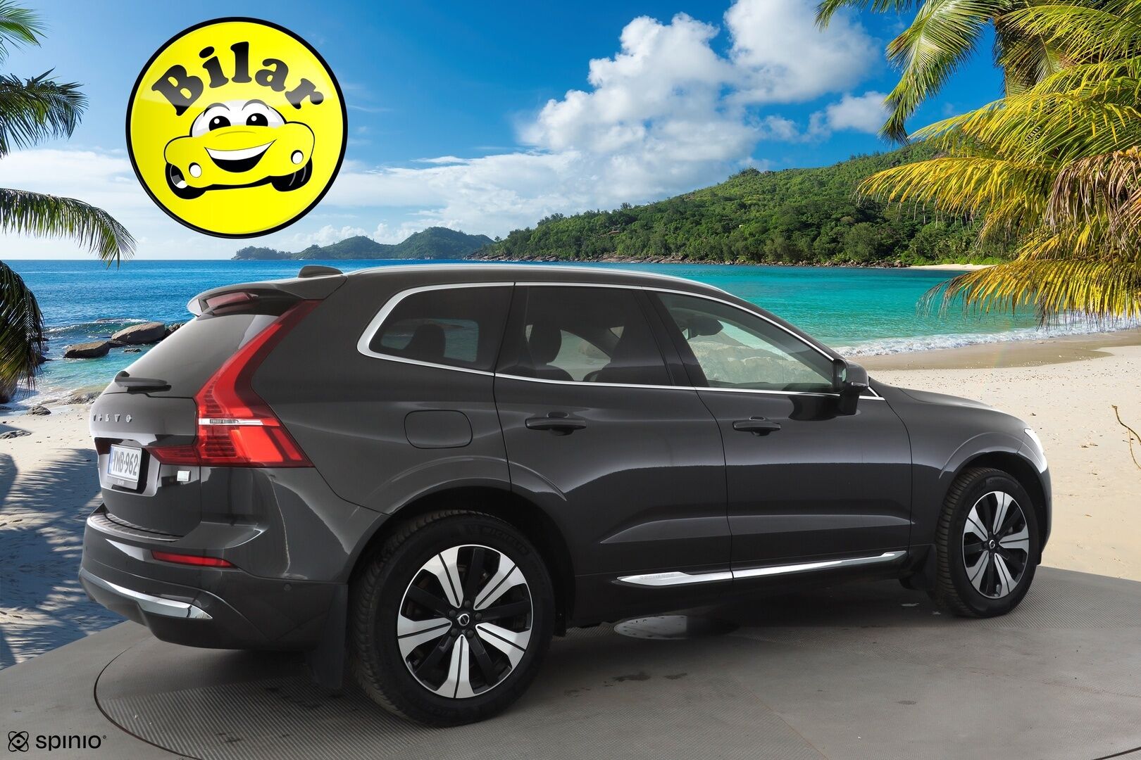 Volvo XC60 2023 T6 AWD Long Range Plus Bright aut - | Webasto | Koukku | ACC | Panorama | 360 | Sporttinahat Muistilla | Full-LED | HP Audio | Kaistavahti | Katveavustin | Navi | Keyless | 1-om Suomi-auto | Merkkihuollot | Kahdet renkaat |