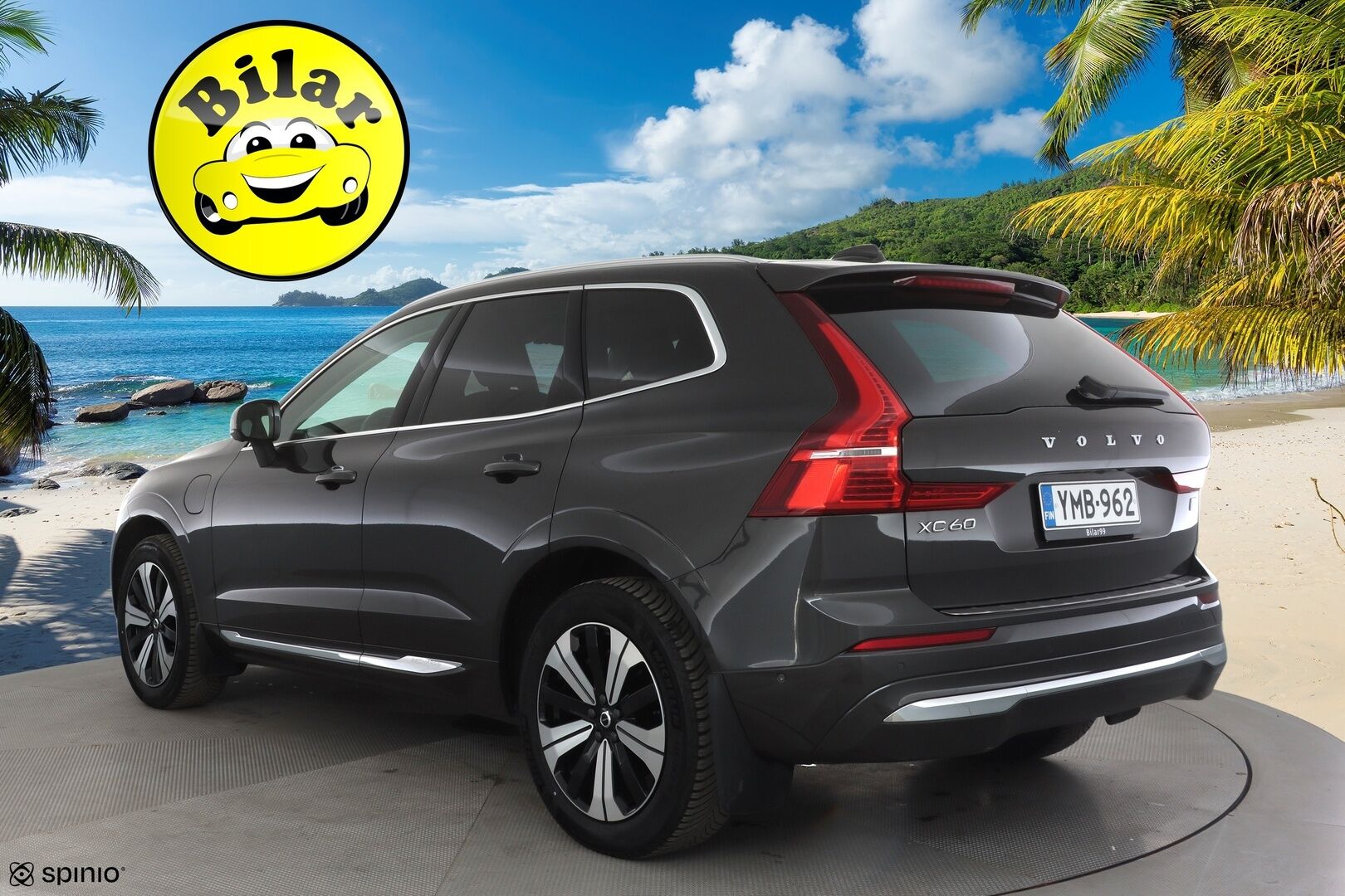Volvo XC60 2023 T6 AWD Long Range Plus Bright aut - | Webasto | Koukku | ACC | Panorama | 360 | Sporttinahat Muistilla | Full-LED | HP Audio | Kaistavahti | Katveavustin | Navi | Keyless | 1-om Suomi-auto | Merkkihuollot | Kahdet renkaat |