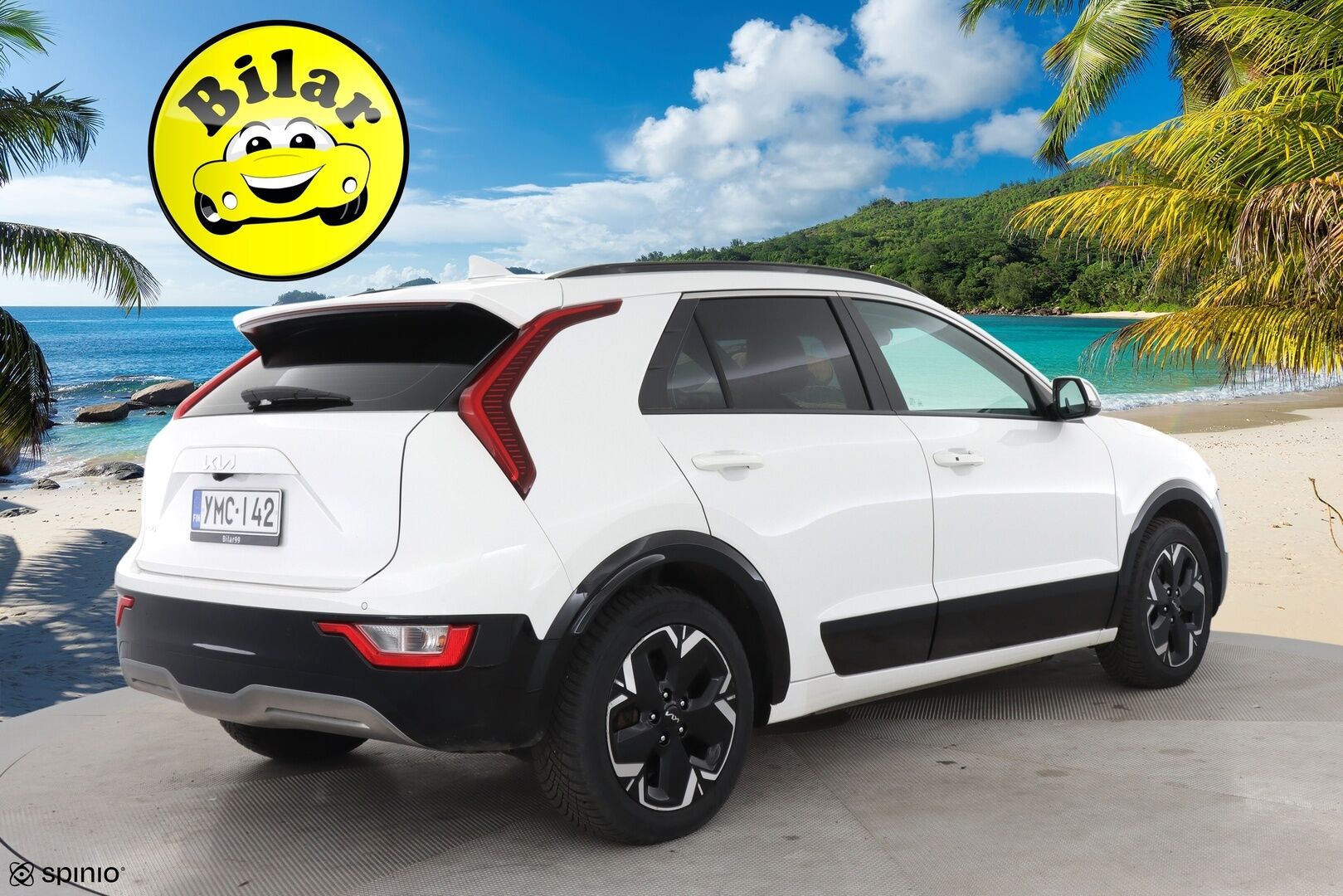 KIA NIRO 2023 64,8kWh Vision * ACC / P.kamera / ILP / Navi / Puolinahat / Keyless / Ratinlämmitin * - Akku kuntotarkastettu SoH 97,1%