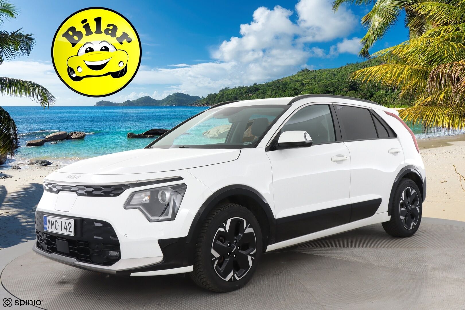 KIA NIRO 2023 64,8kWh Vision * ACC / P.kamera / ILP / Navi / Puolinahat / Keyless / Ratinlämmitin * - Akku kuntotarkastettu SoH 97,1%