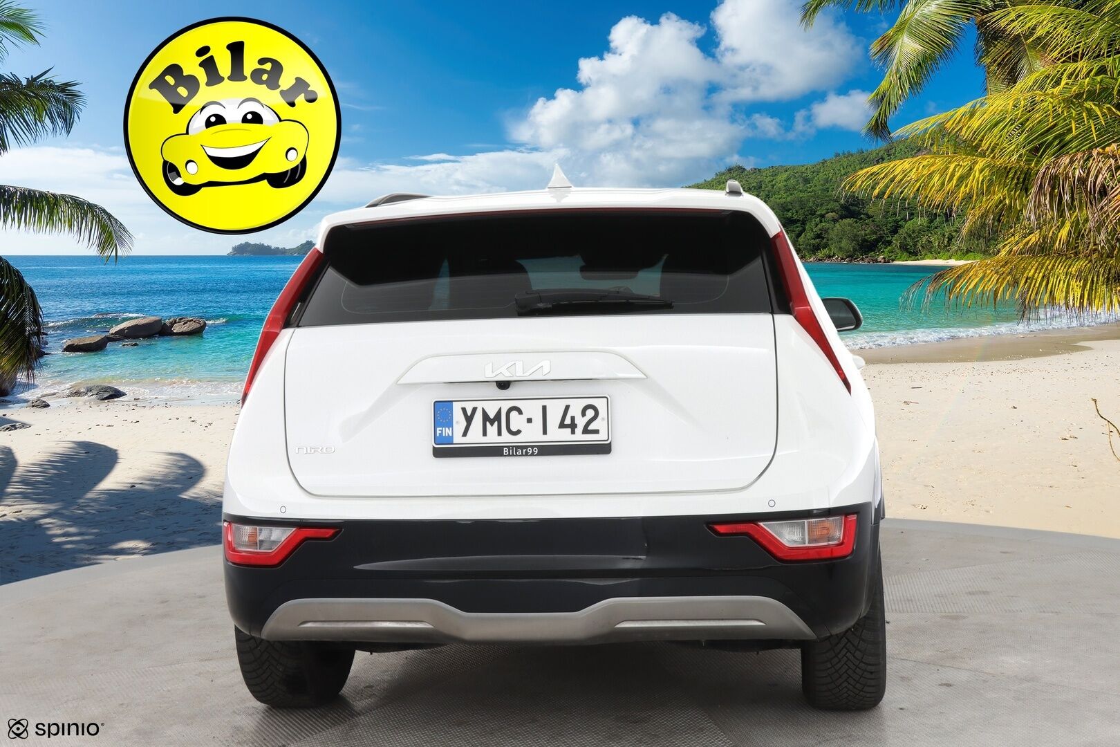 KIA NIRO 2023 64,8kWh Vision * ACC / P.kamera / ILP / Navi / Puolinahat / Keyless / Ratinlämmitin * - Akku kuntotarkastettu SoH 97,1%