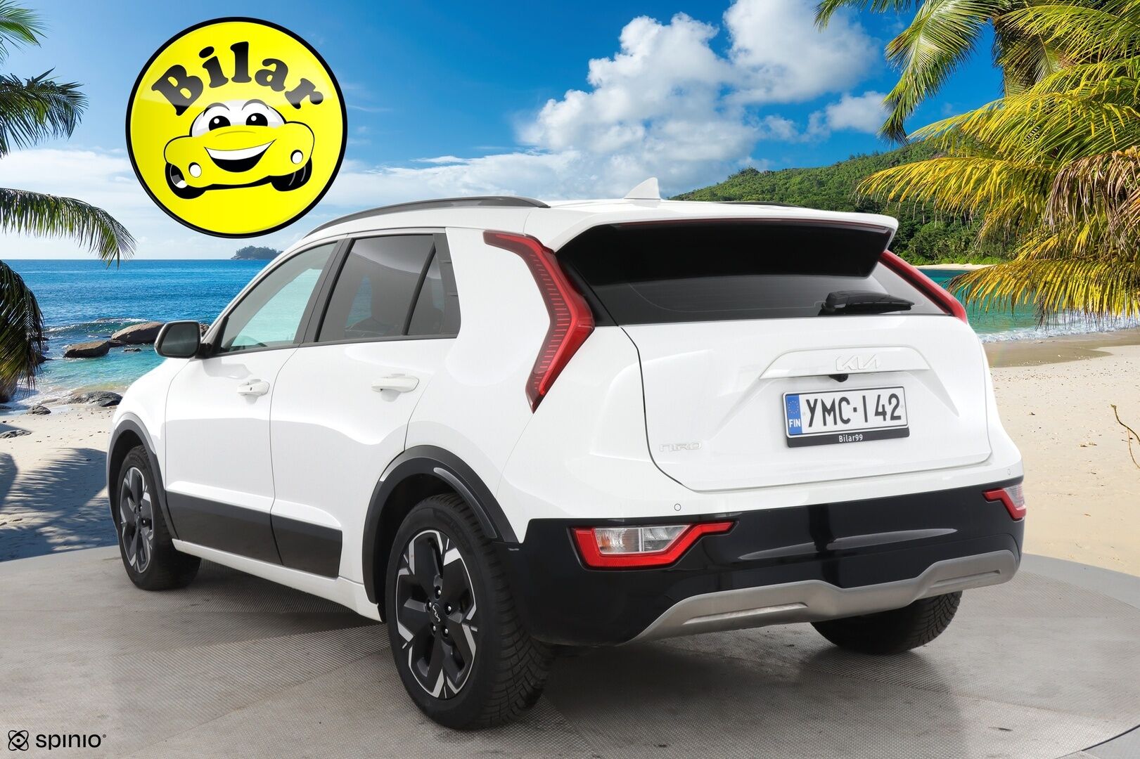 KIA NIRO 2023 64,8kWh Vision * ACC / P.kamera / ILP / Navi / Puolinahat / Keyless / Ratinlämmitin * - Akku kuntotarkastettu SoH 97,1%