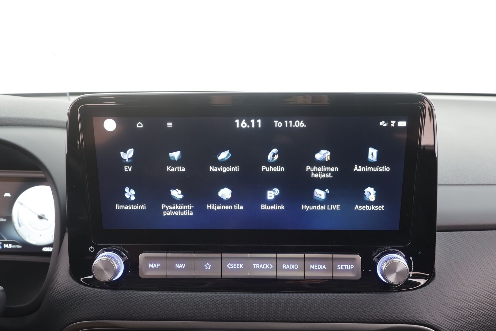 Hyundai KONA 2022 Electric 64 kWh 204 hv Comfort - | ACC | ILP | Vetokoukku | HUD | Krell | HDA | LED | Digimittaristo | P.kamera | Blind spot assist | RCTA | Lämm. ratti | Apple & Android | 